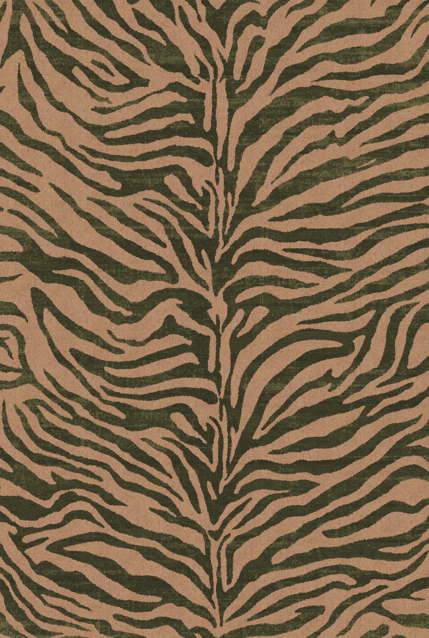 Kiley Zebra Stripe Outdoor Rug – Green – 185x275