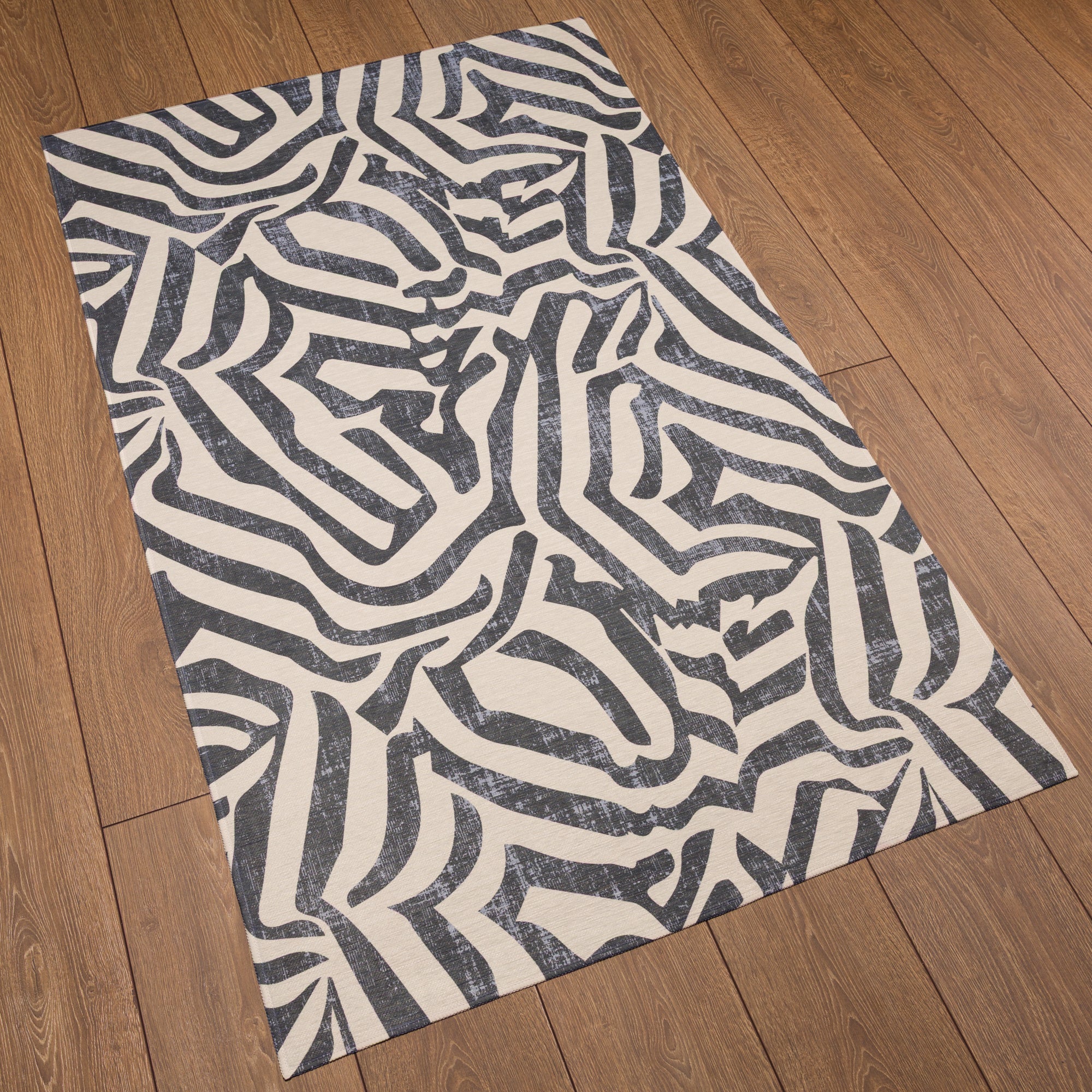 Zira Zebra Mönsterdesign Matta