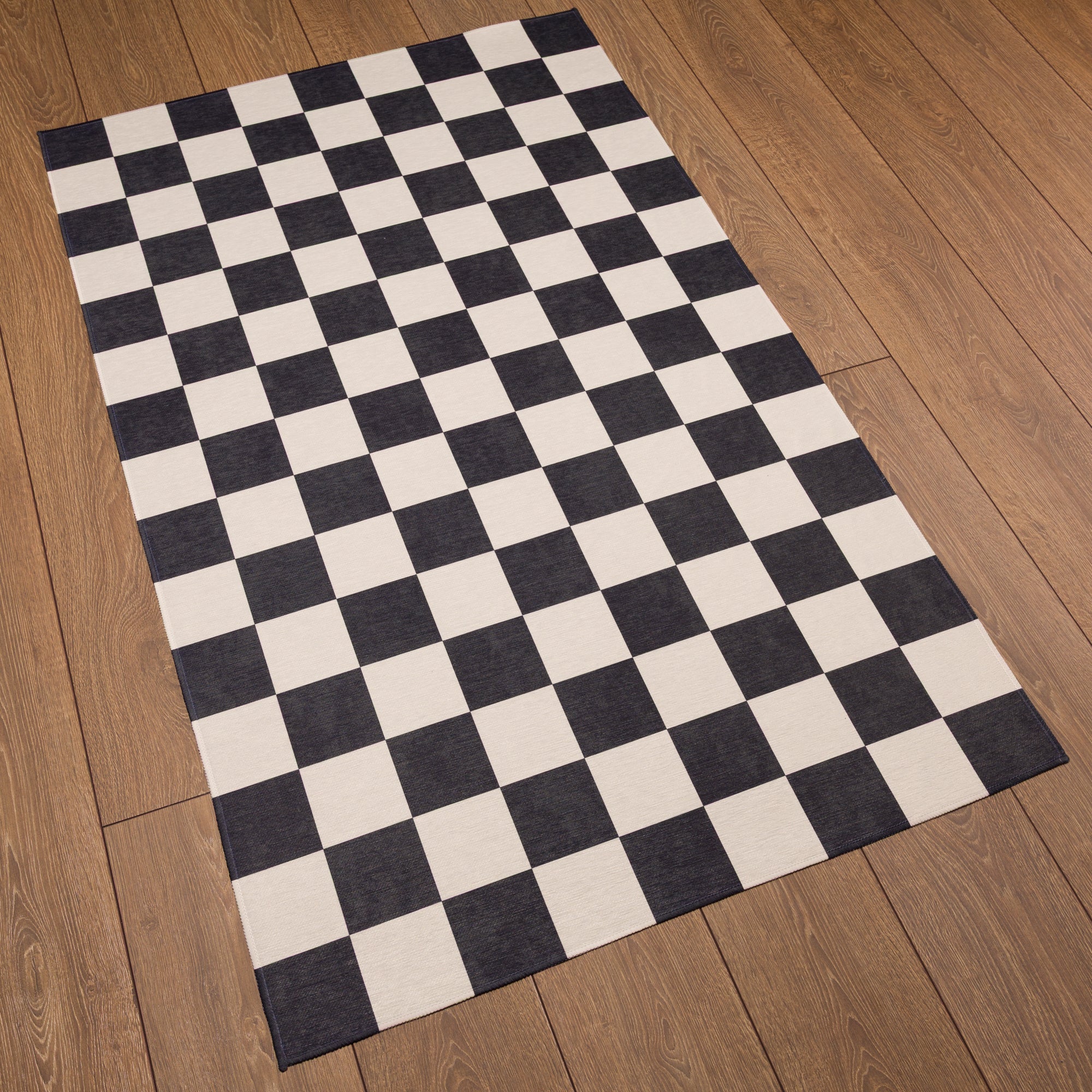 Lou Modern Checkered Design Rug