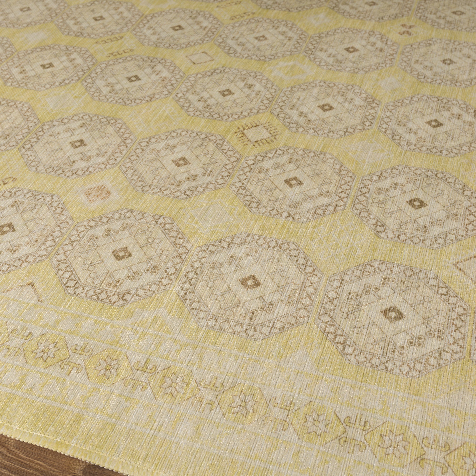 Faze Vintage Octagonal Rug