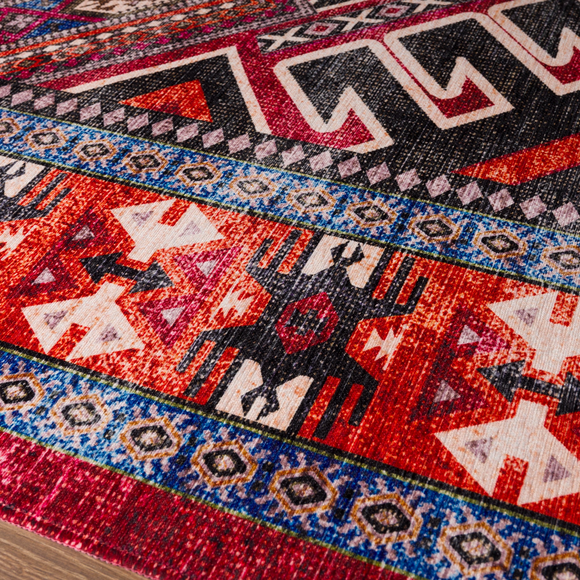 Caria Ornamental Tribal Medallion Rug