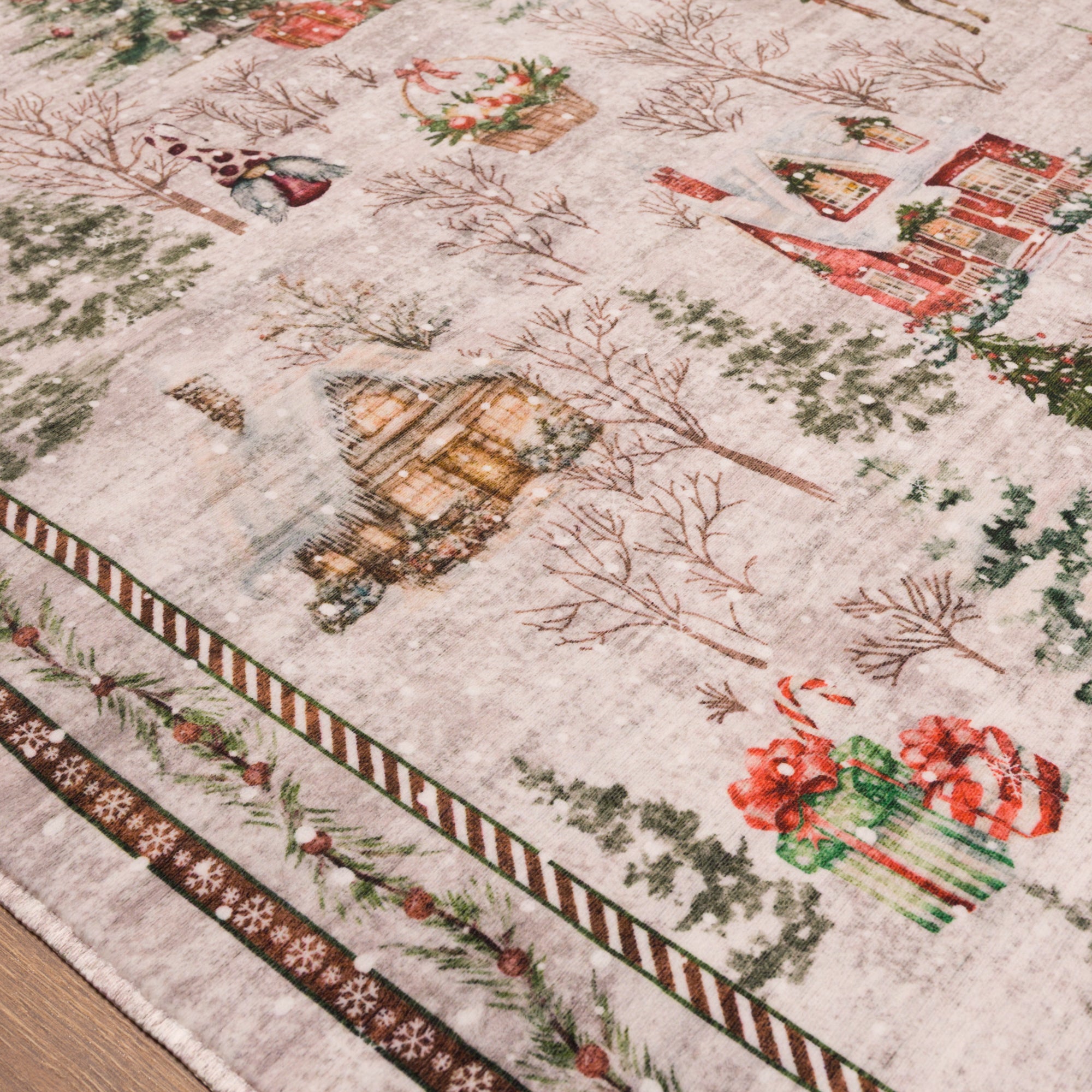 Merry Килим за коледно село