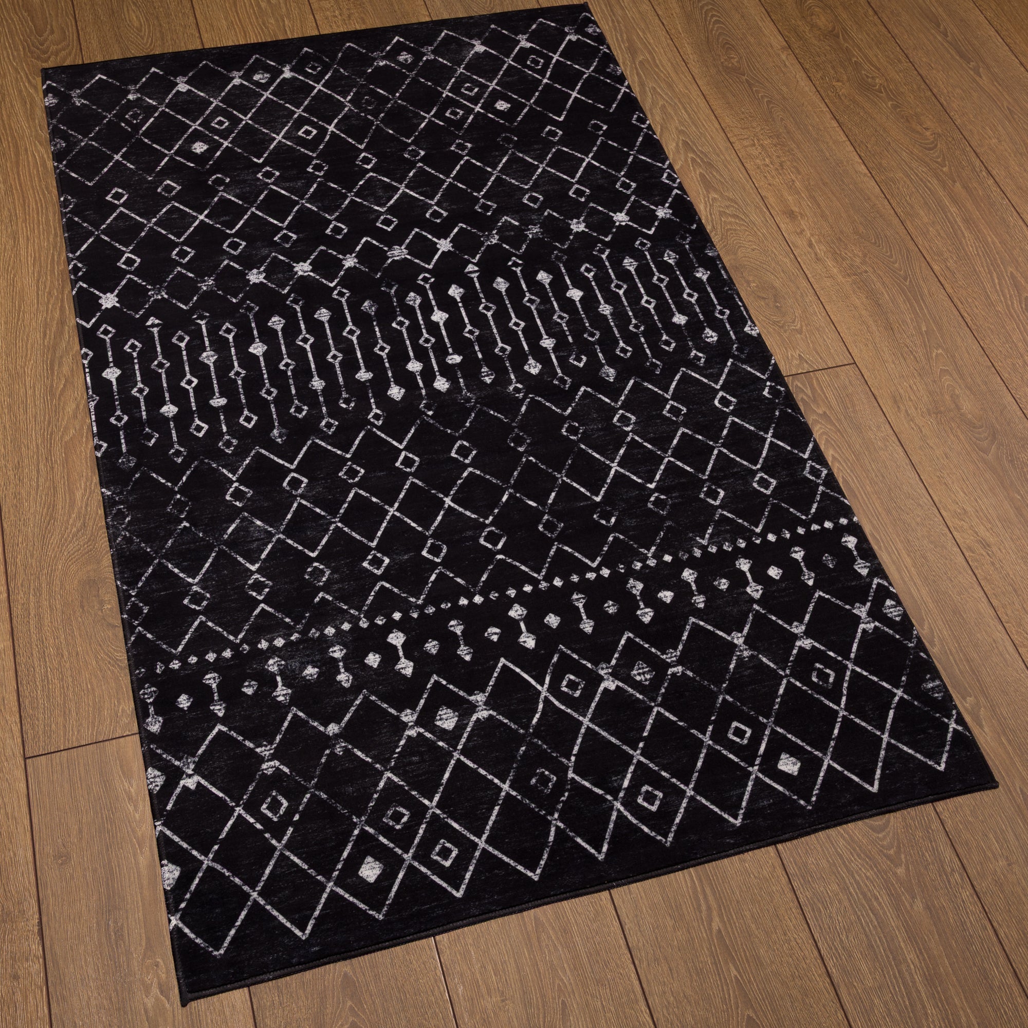 Dixie Tapis moderne géométrique tribal