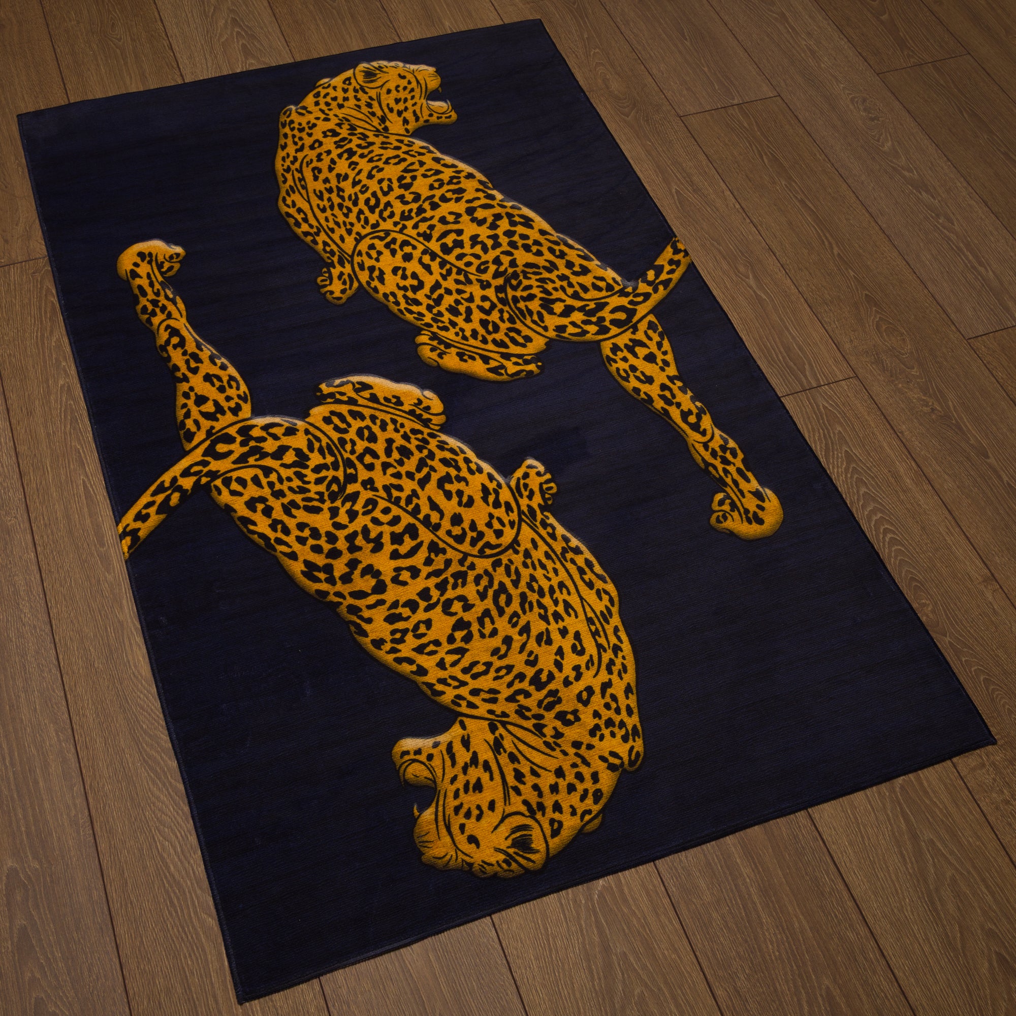 Cyrus Bold Leopard Print Rug