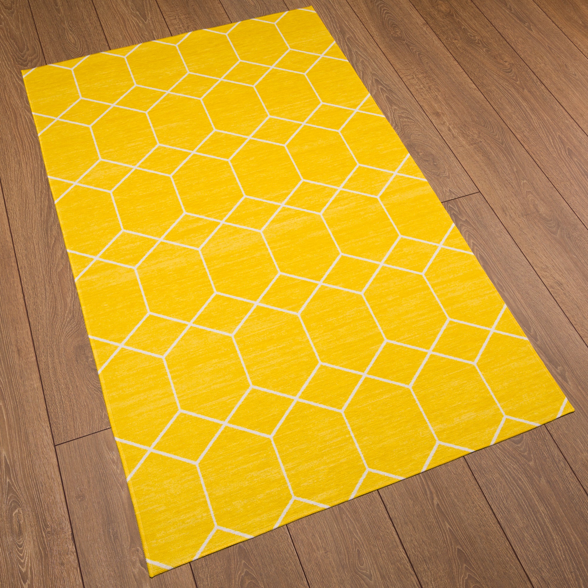 Easton Hexagonal Pattern Rug