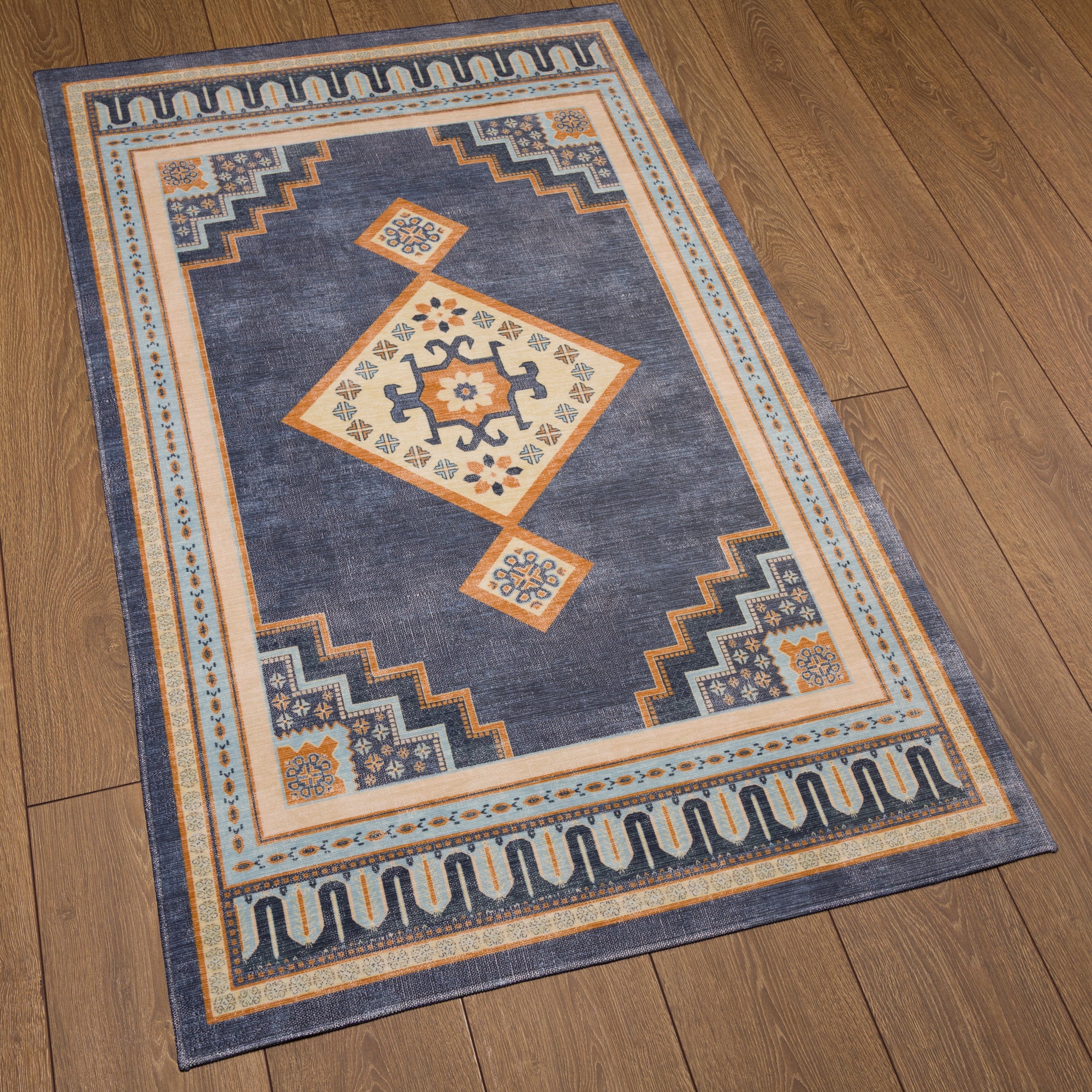 Selene Tapis Géométrique À Losanges