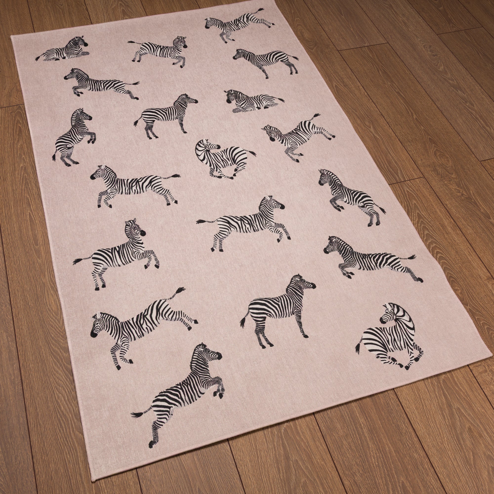 Riley Zebraprint mønster tæppe