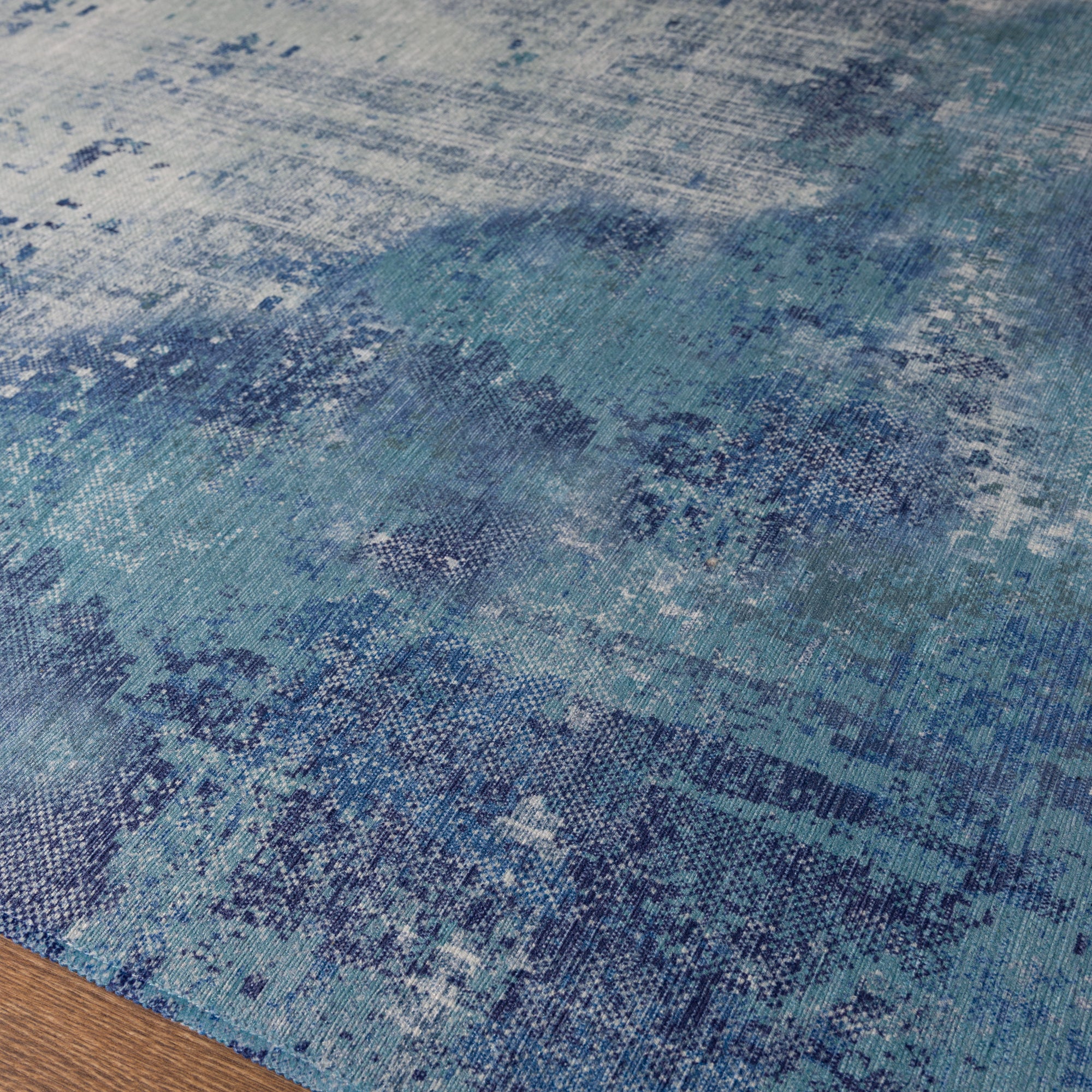 Celeste Abstract Watercolor Rug