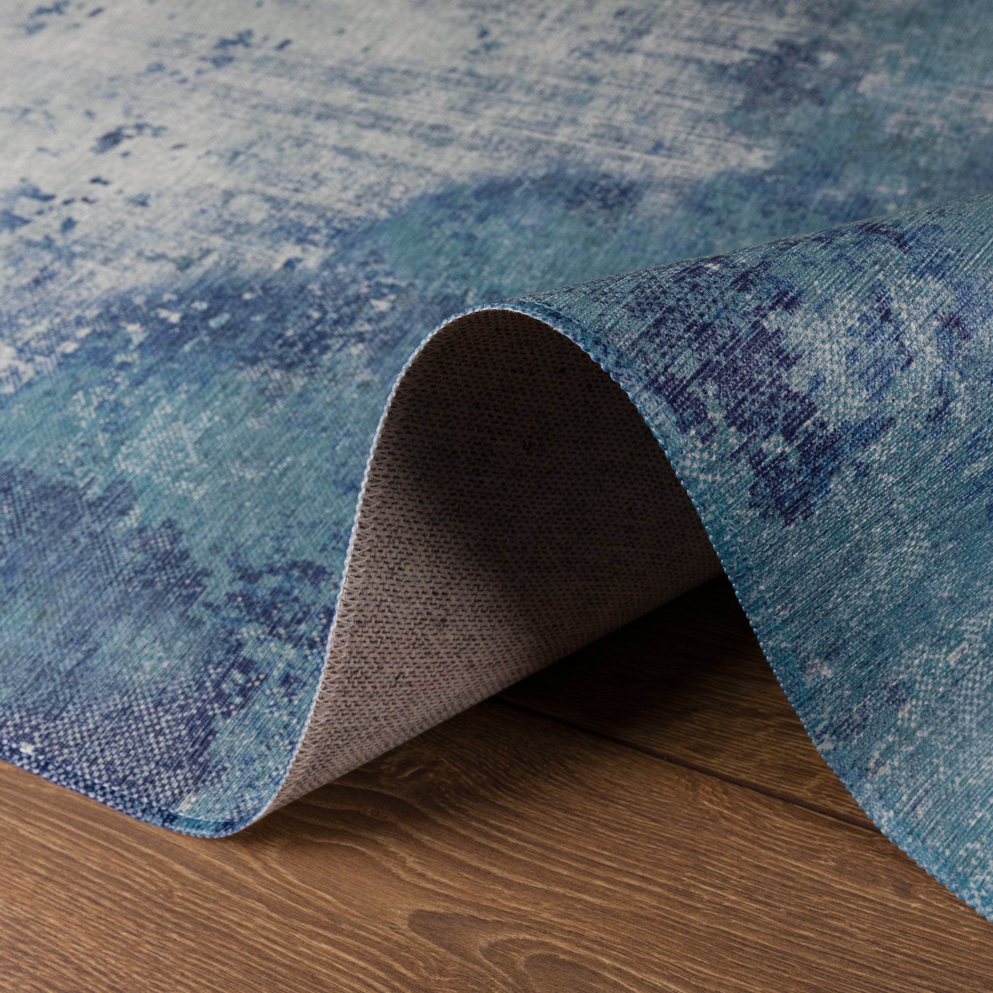 Celeste Abstract Watercolor Rug