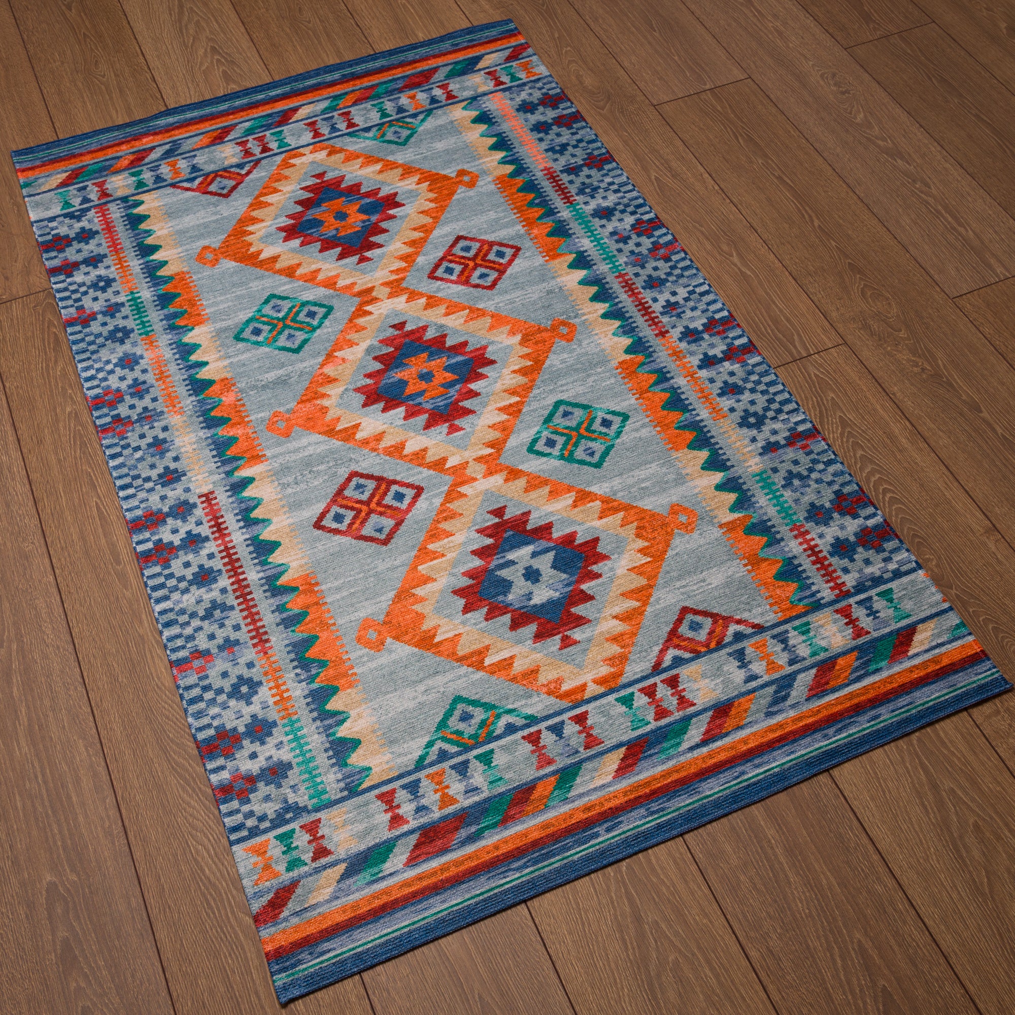 Suri Tribal Geometric Rug