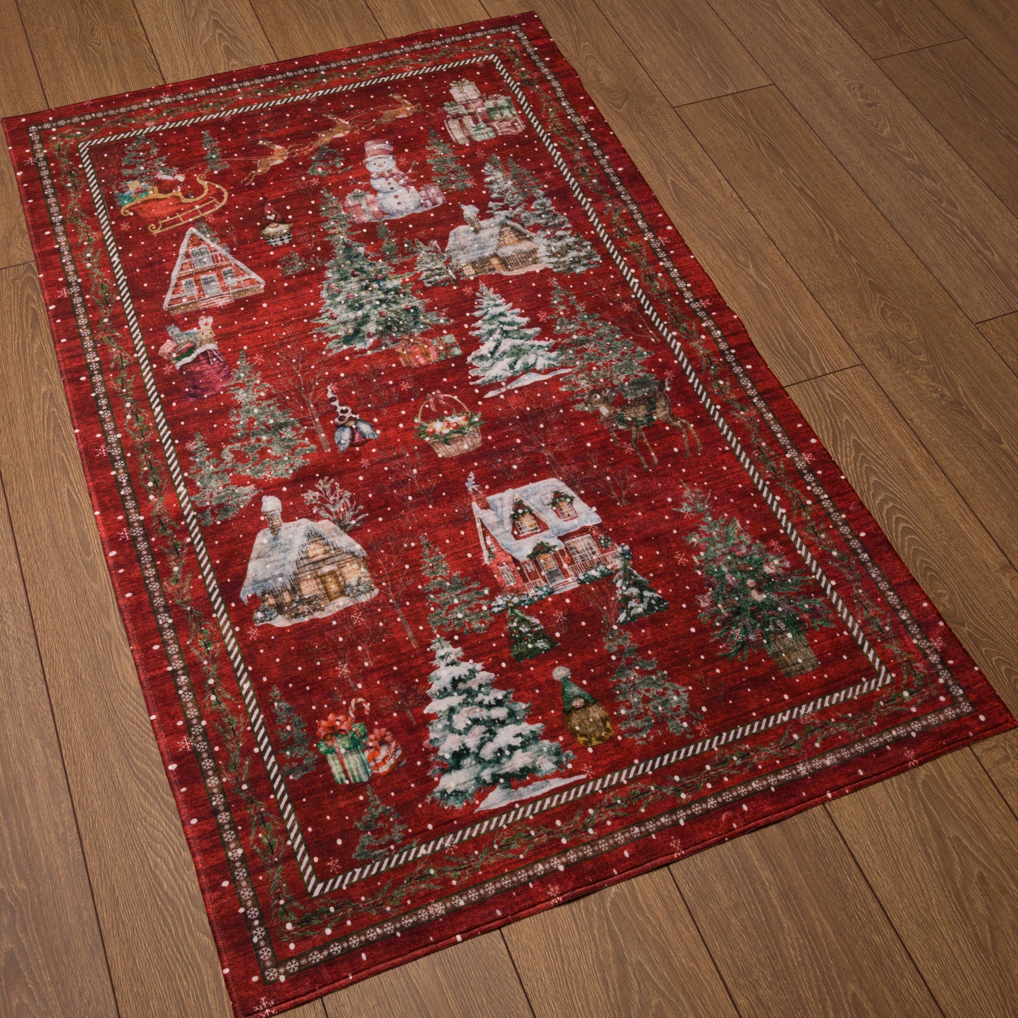 Merry Килим за коледно село