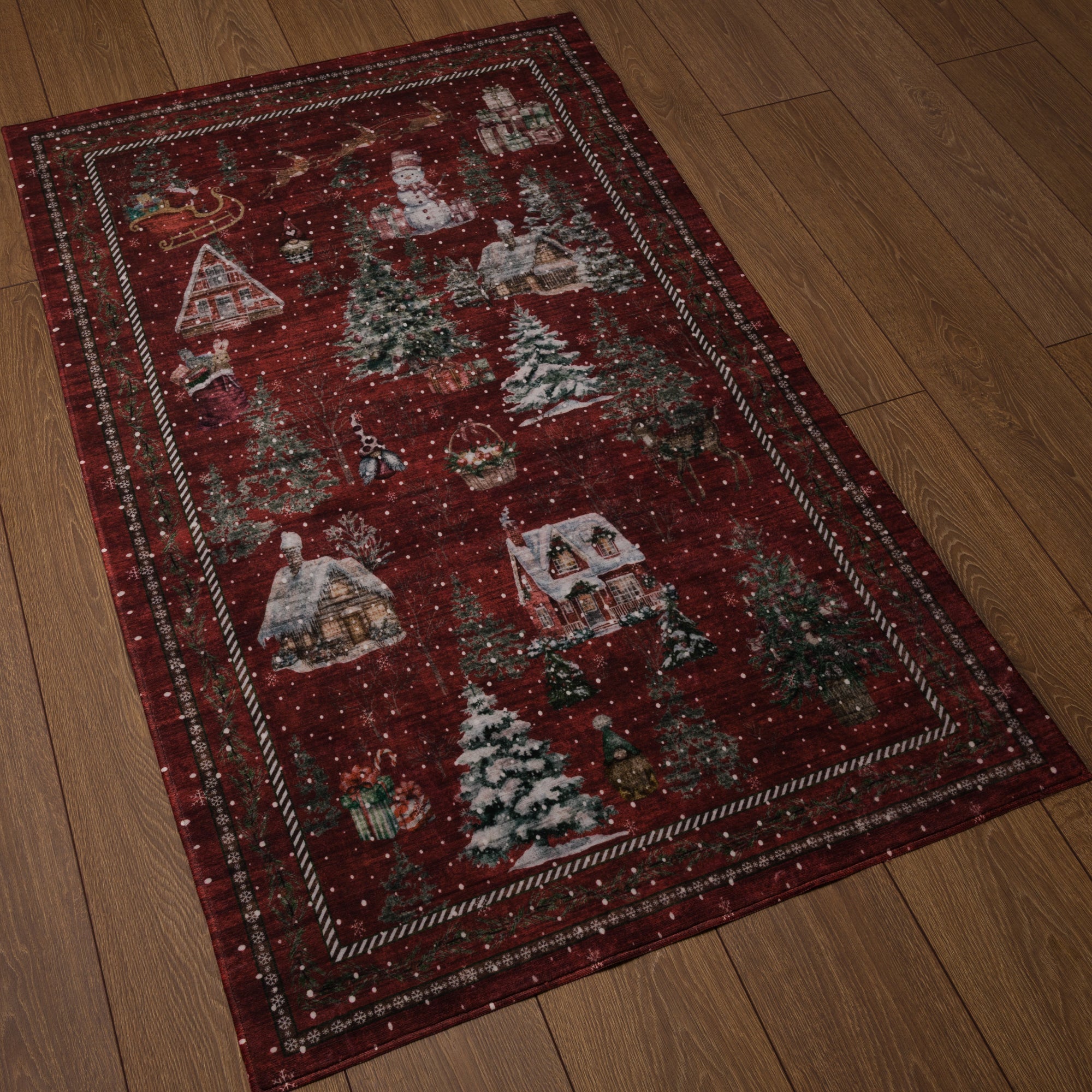 Merry Килим за коледно село