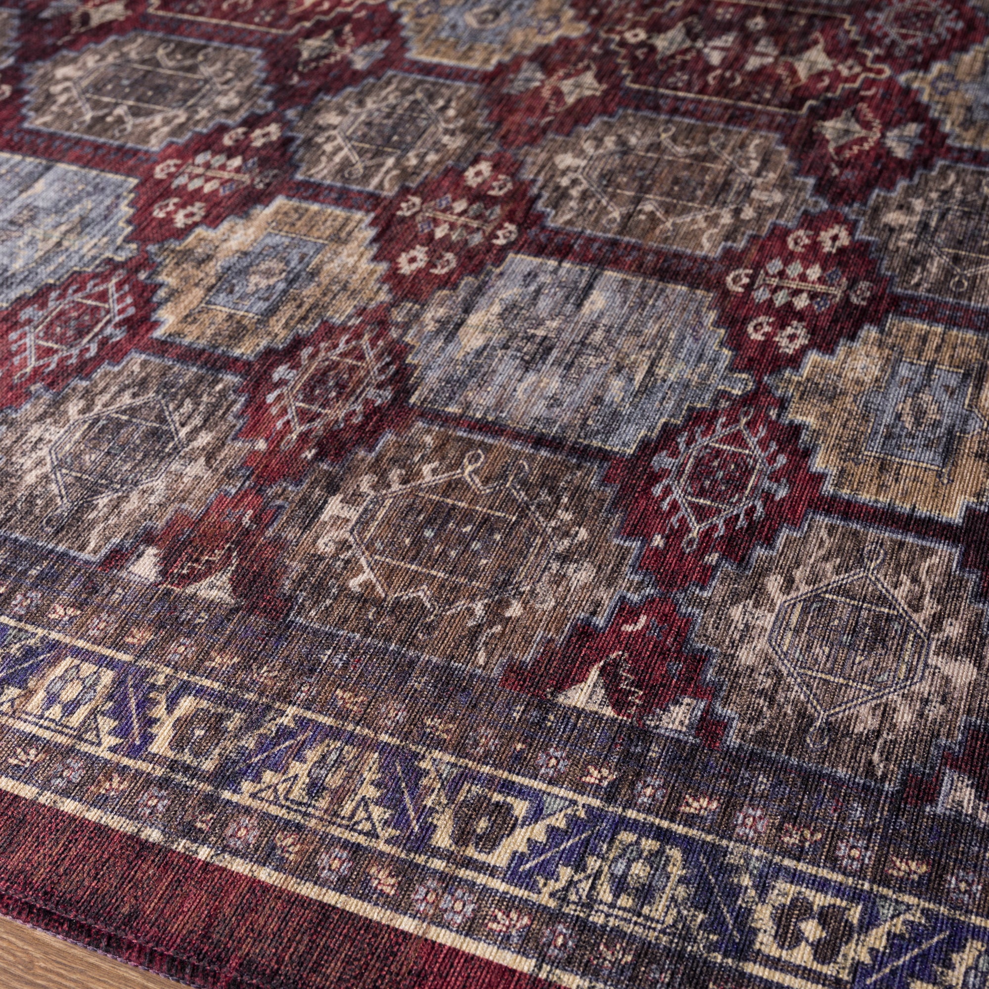 Asher Geometric Medallion Rug