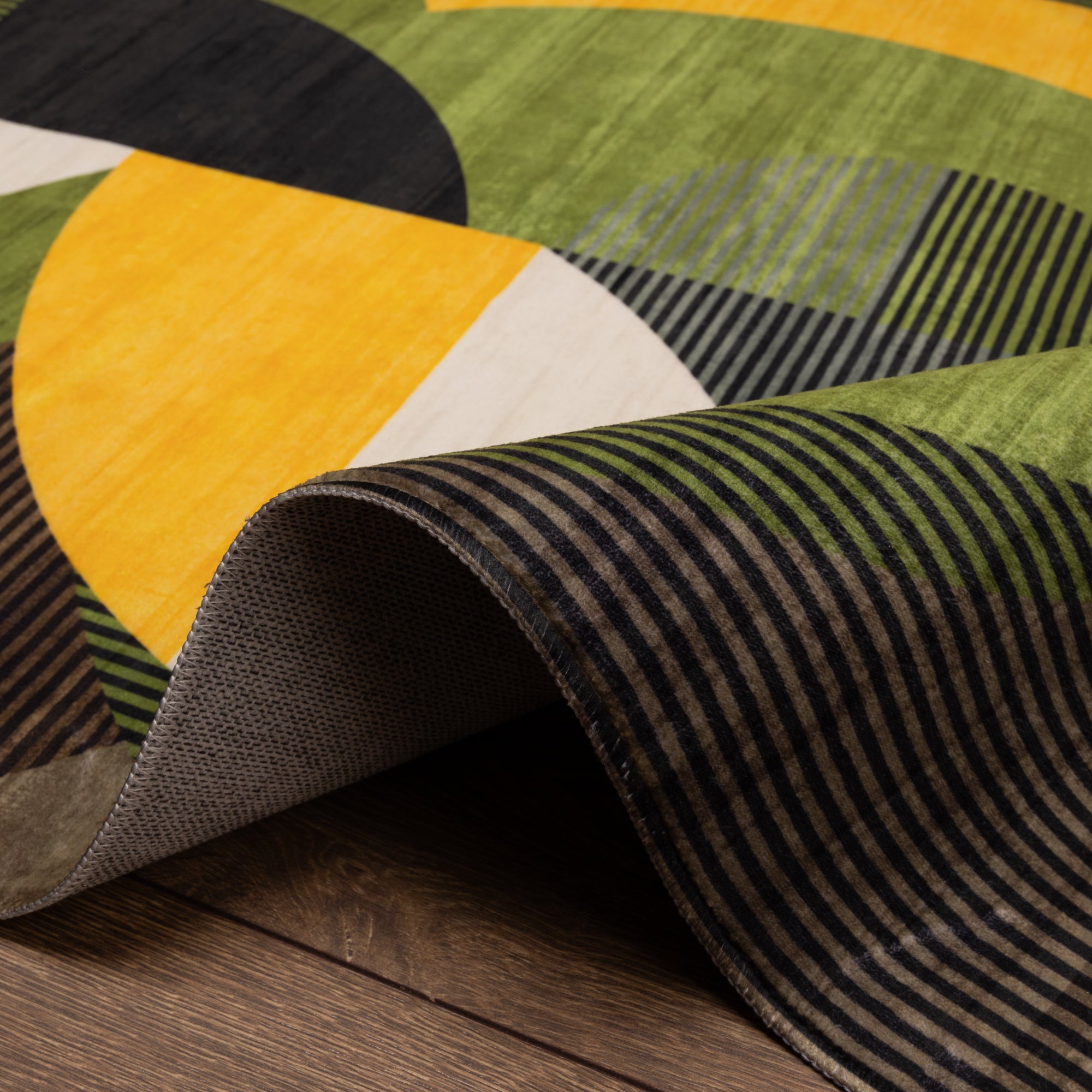 Iver Abstract Geometric Rug