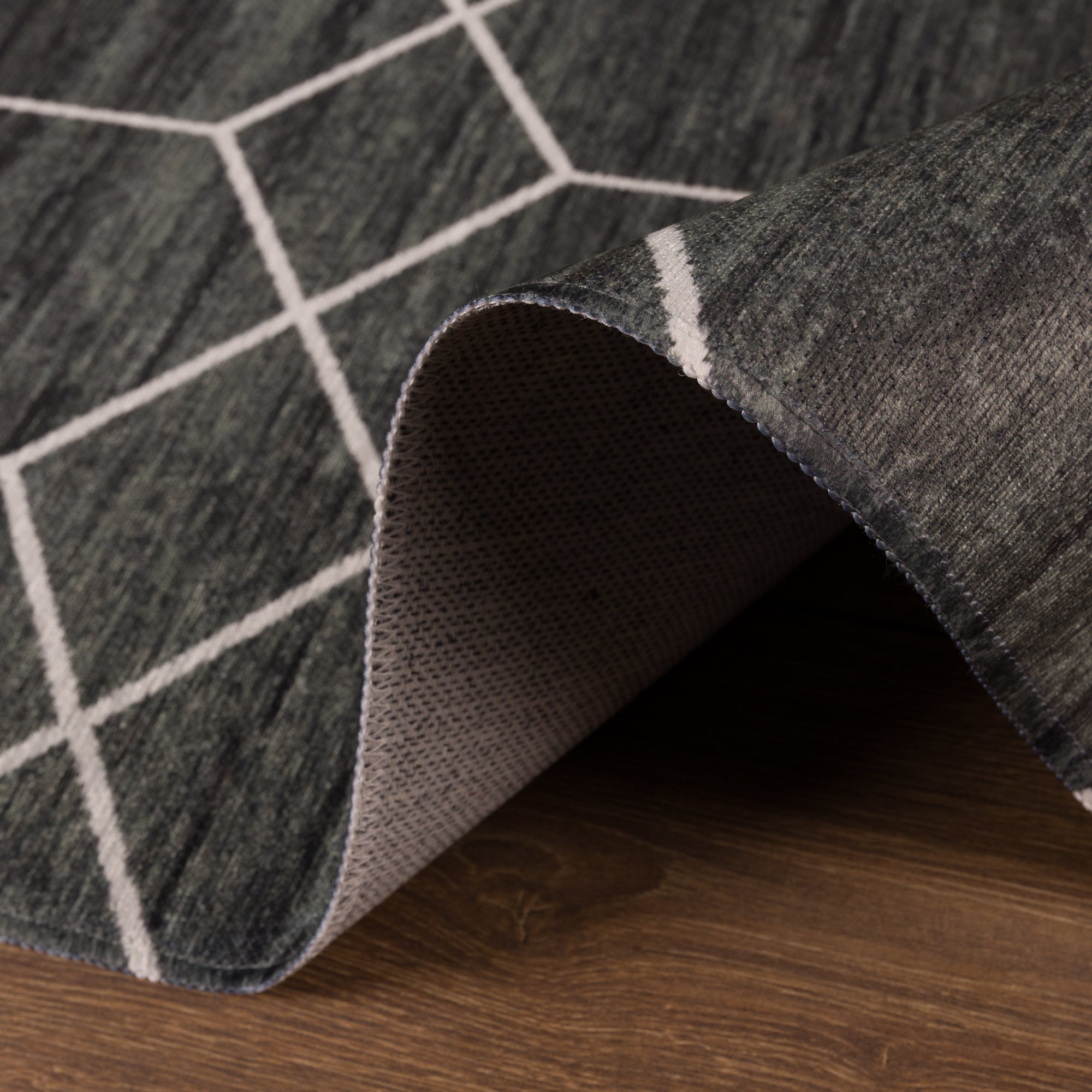 Easton Hexagonal Pattern Rug