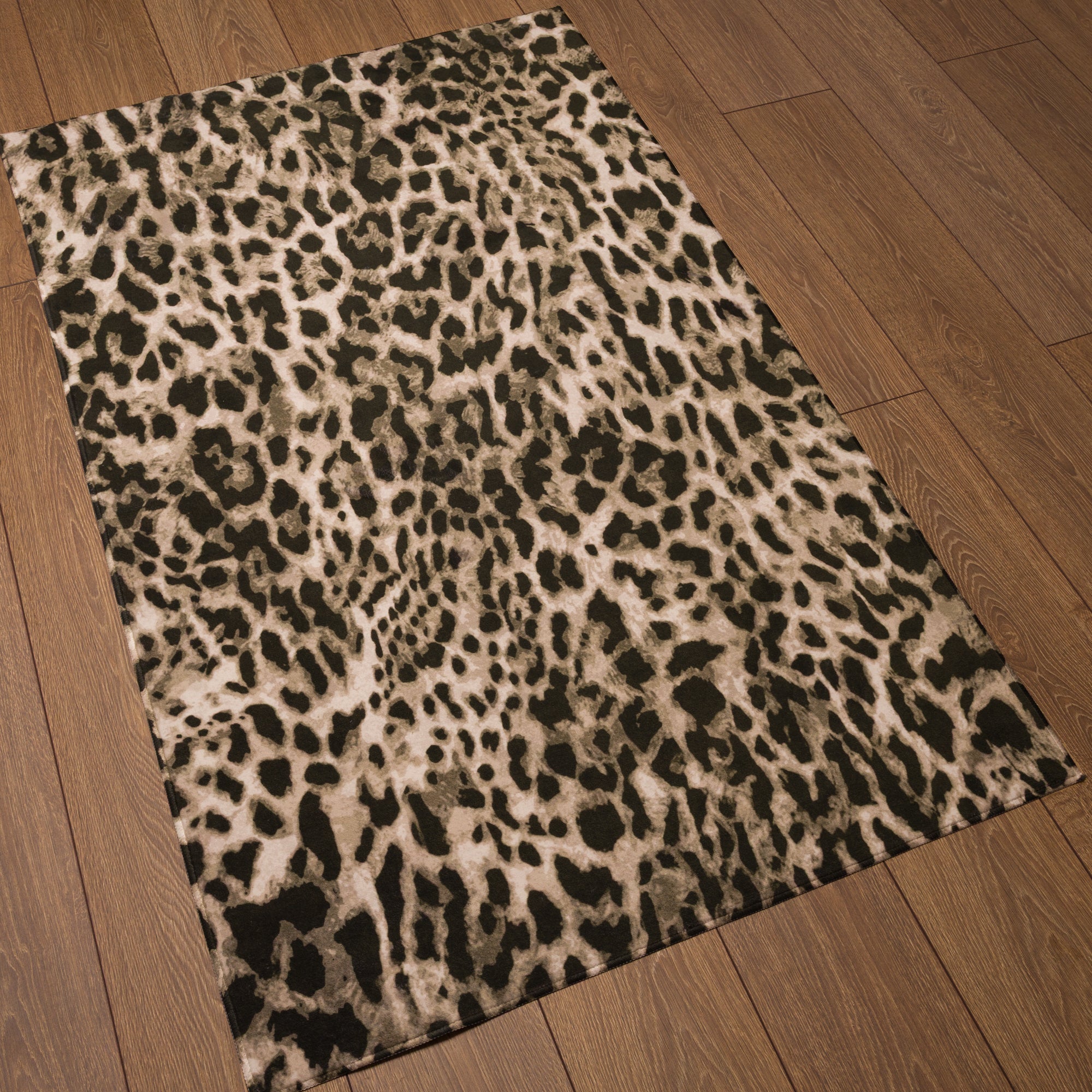 Cassie Tapis moderne à texture animale