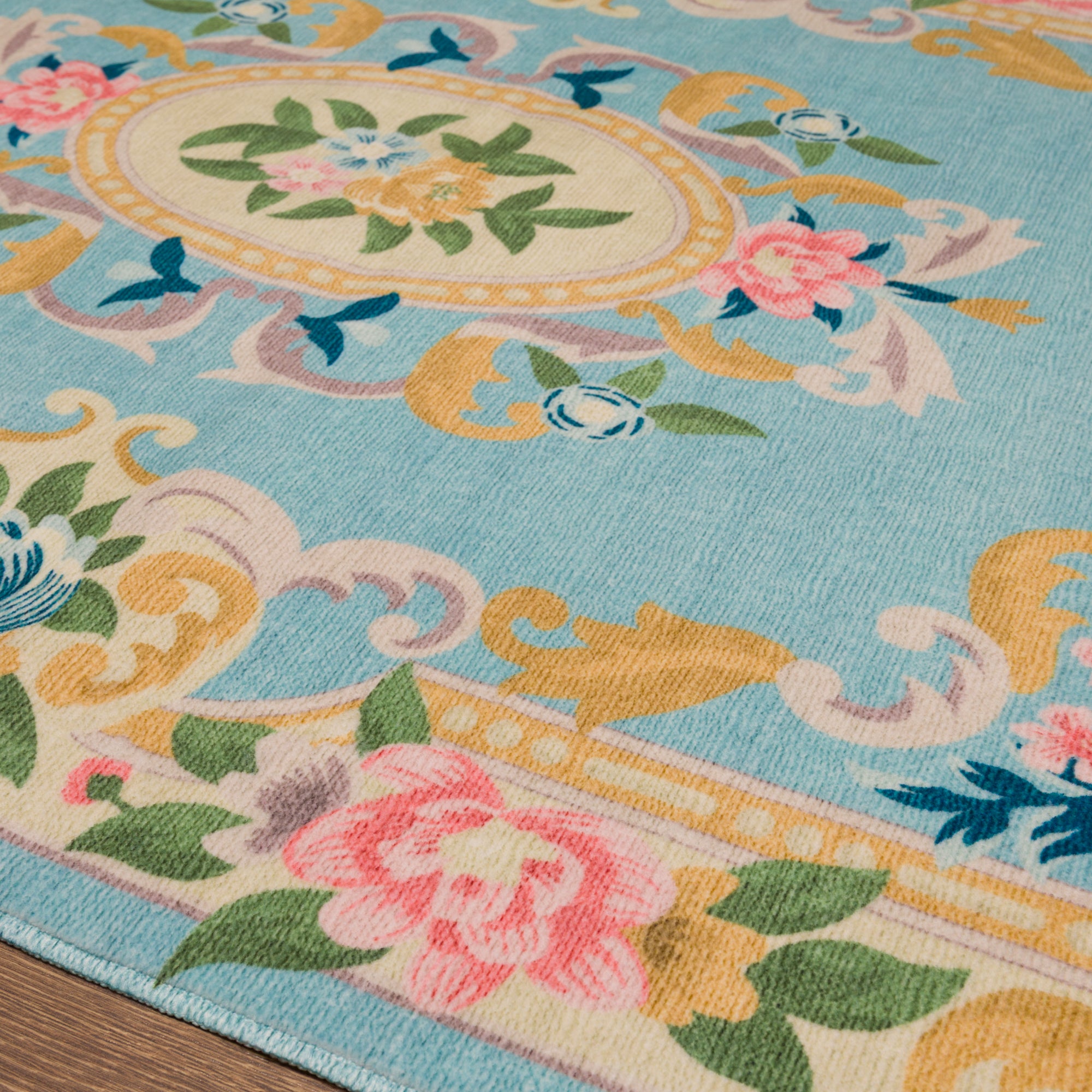 Matilda Romantisk blomma matta