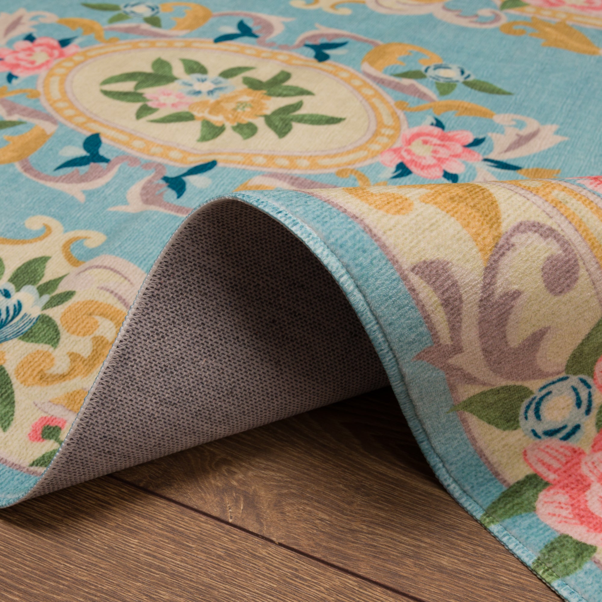 Matilda Romantisk blomma matta