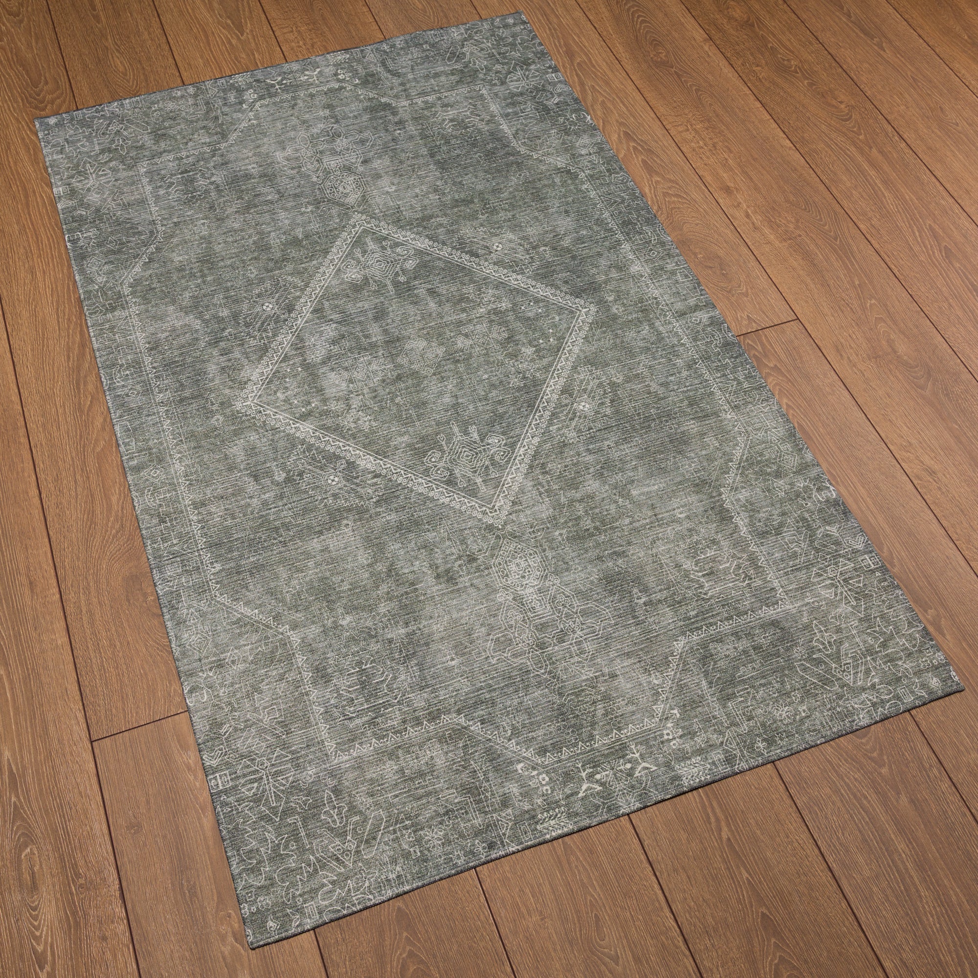 Elliot Geometric Medallion Rug