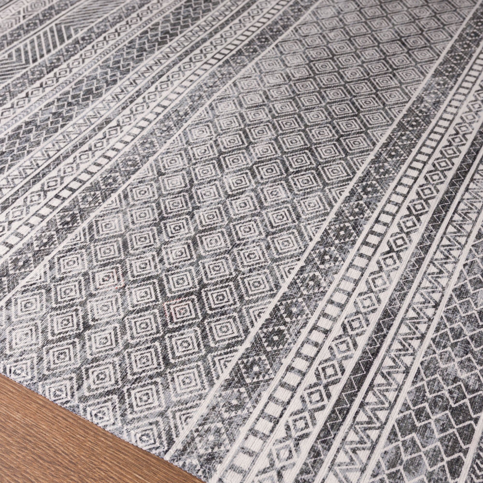 Indigo Modern Tribal Rug
