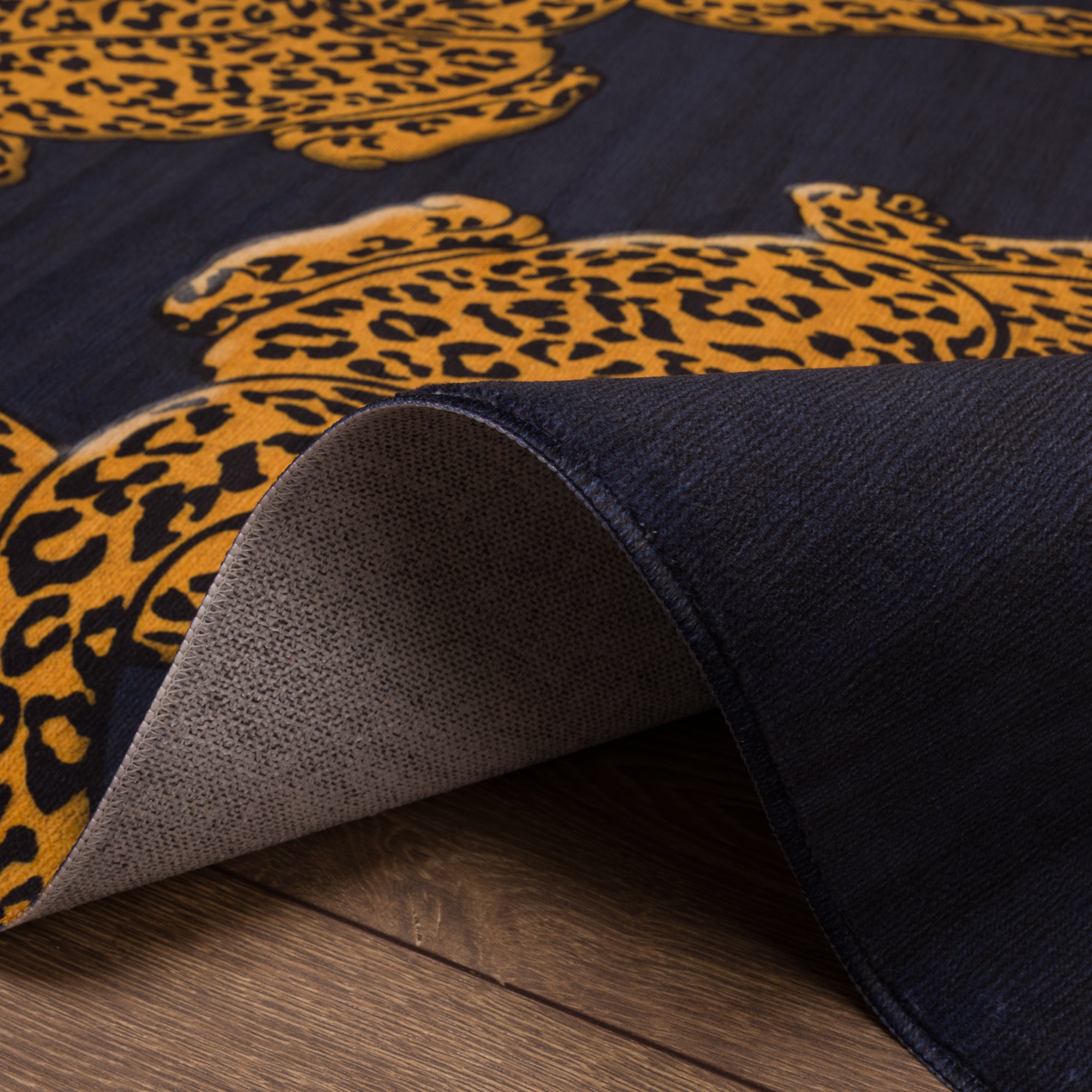 Cyrus Bold Leopard Print Rug