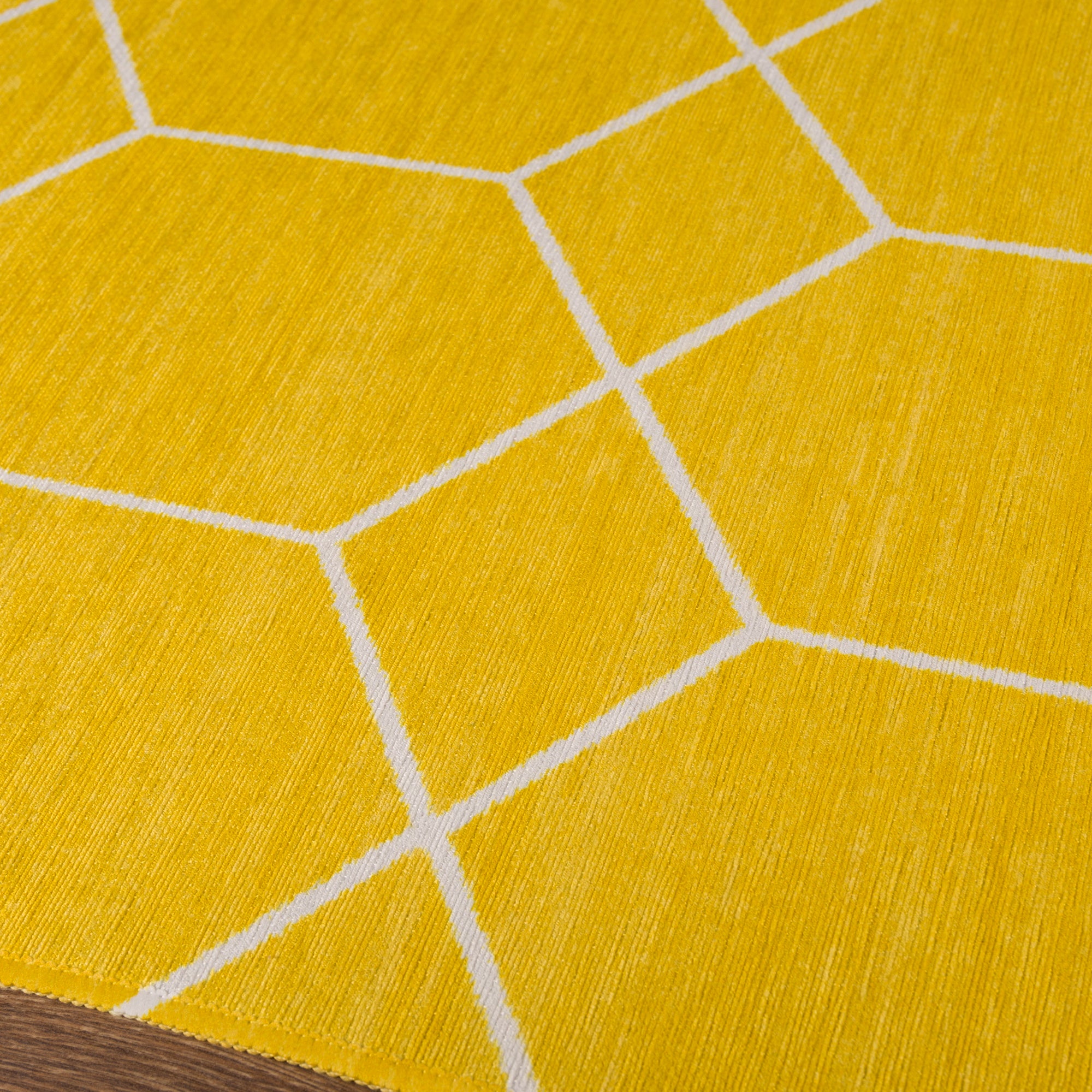 Easton Hexagonal Pattern Rug