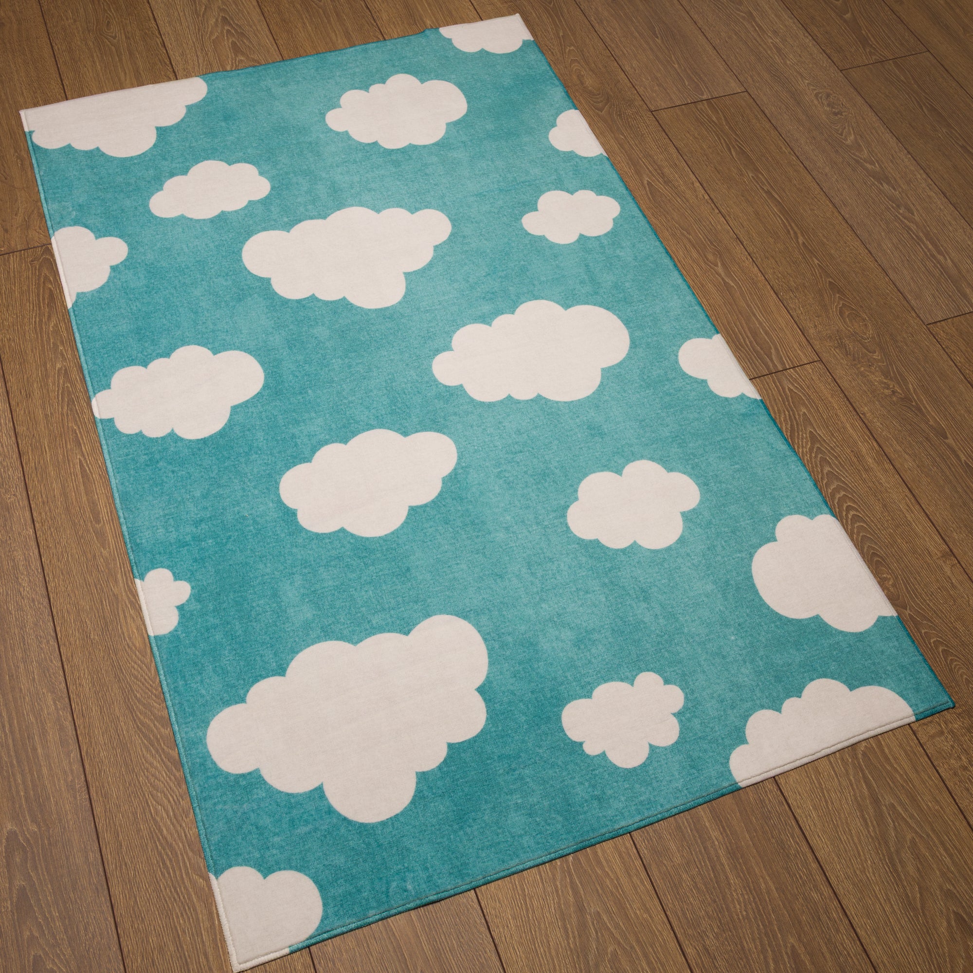 Abby Килим с нежен небесен десен