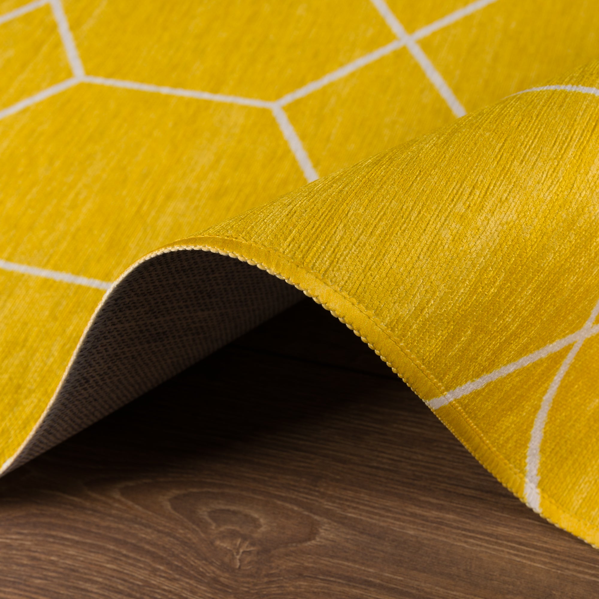 Easton Hexagonal Pattern Rug