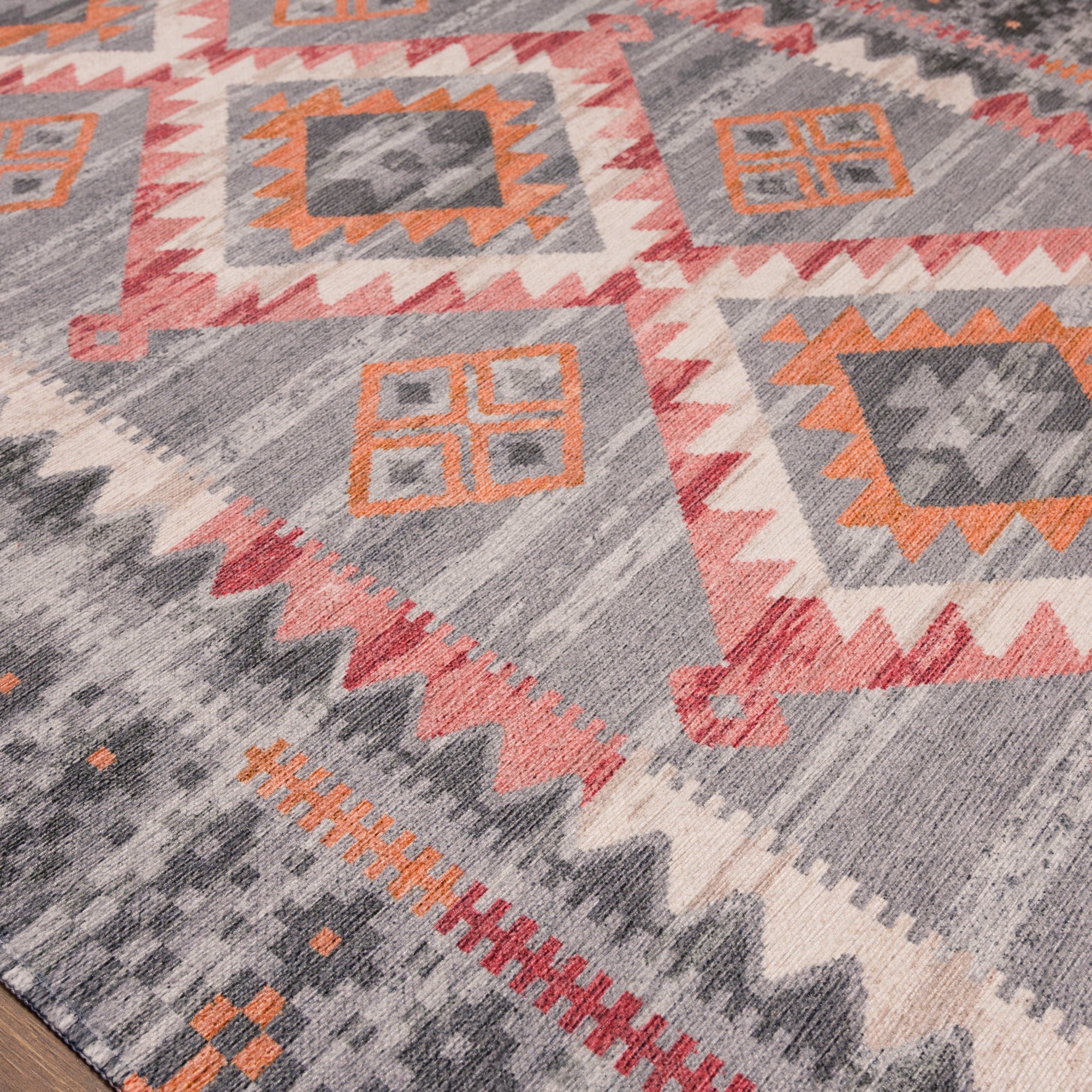 Suri Tribal Geometric Rug