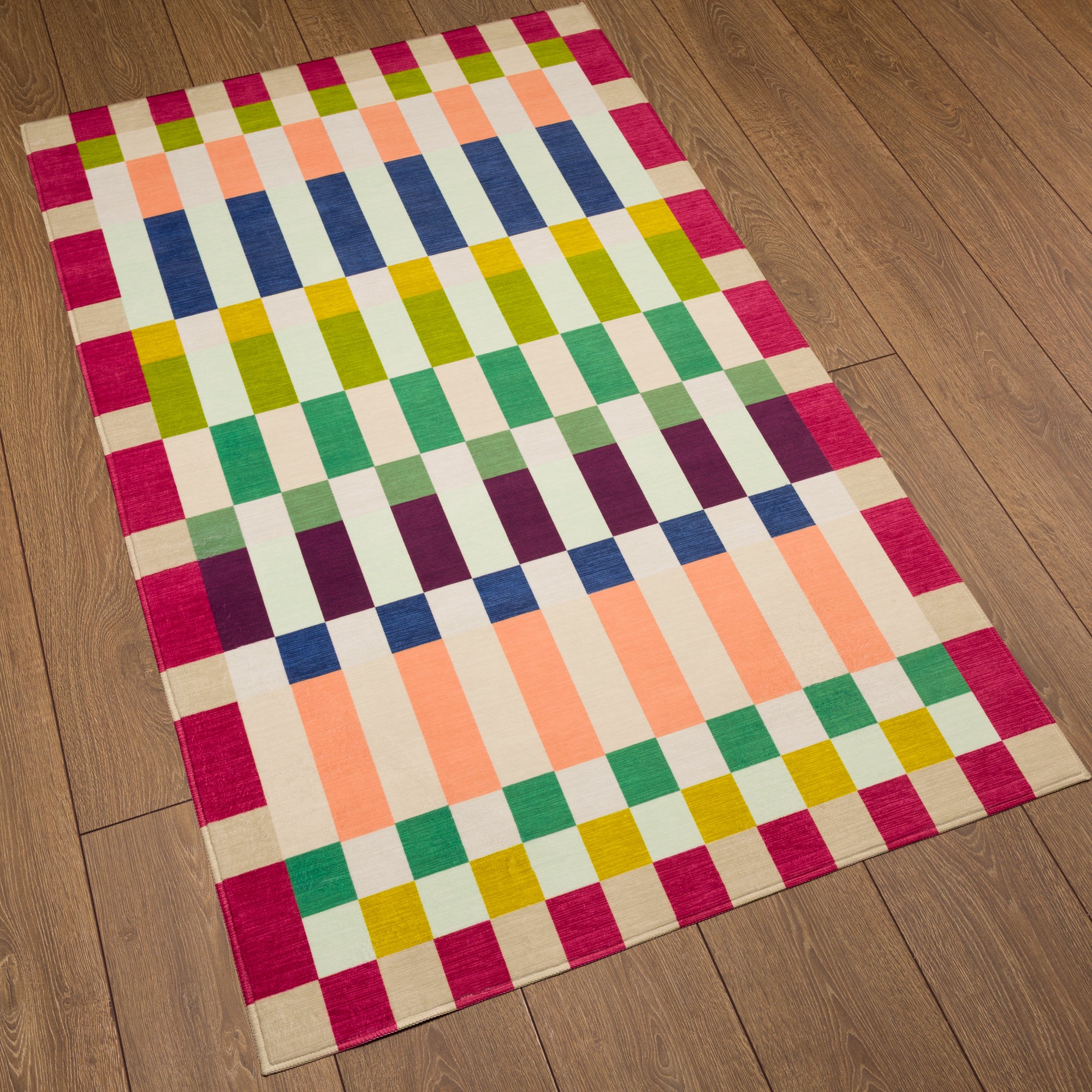 Emery Tapis Géométrique À Carreaux