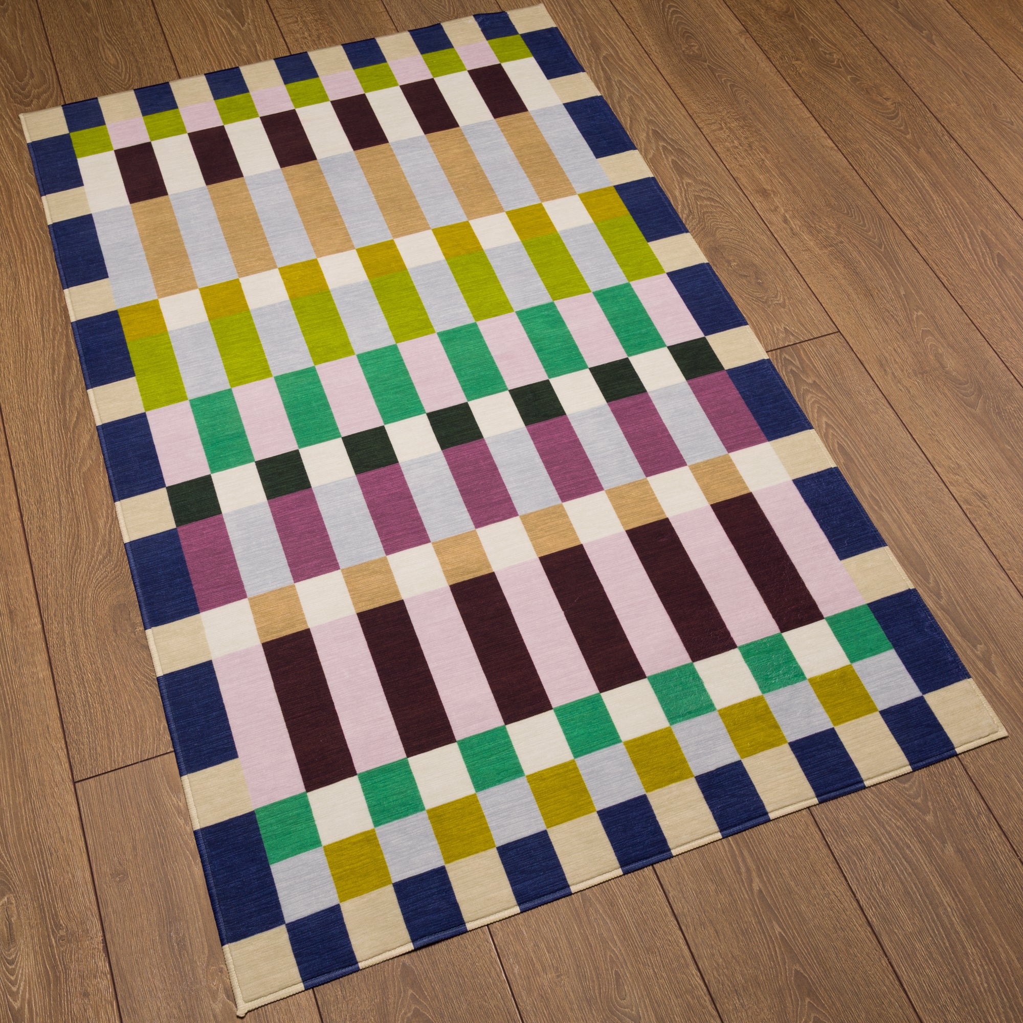 Emery Tapis Géométrique À Carreaux