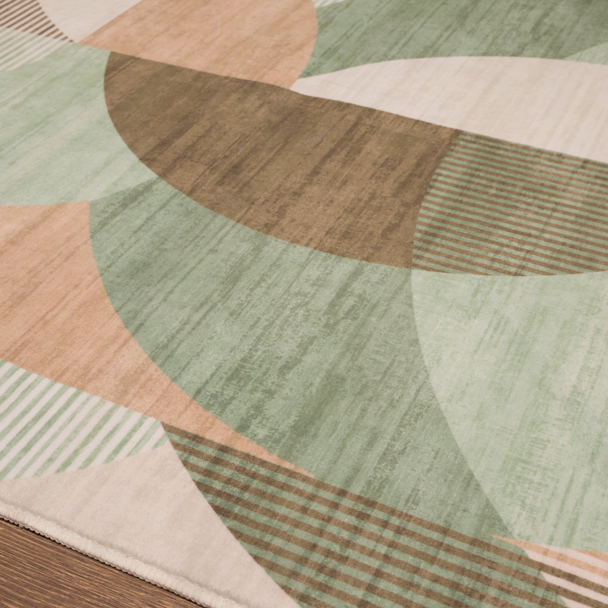 Iver Abstract Geometric Rug