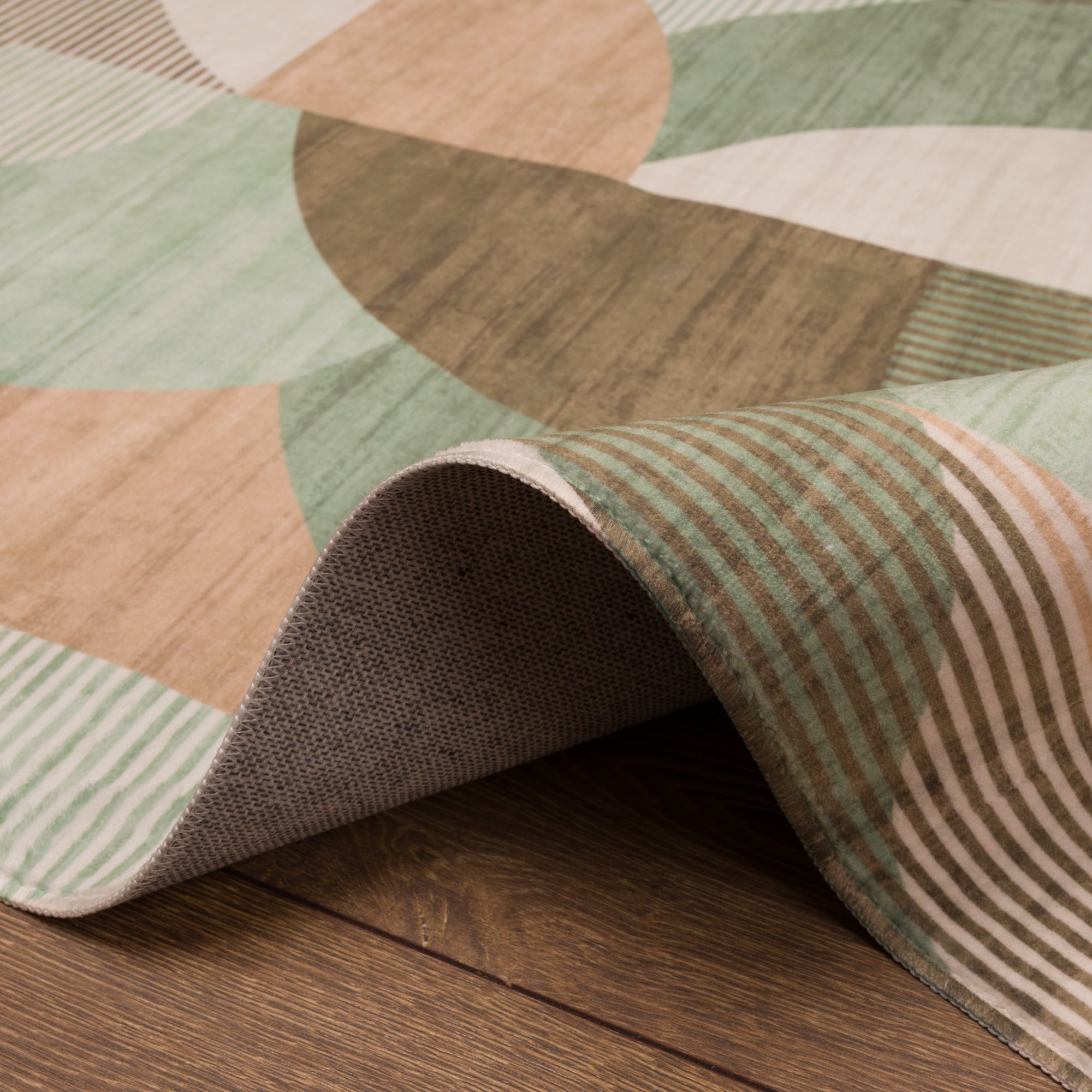 Iver Abstract Geometric Rug