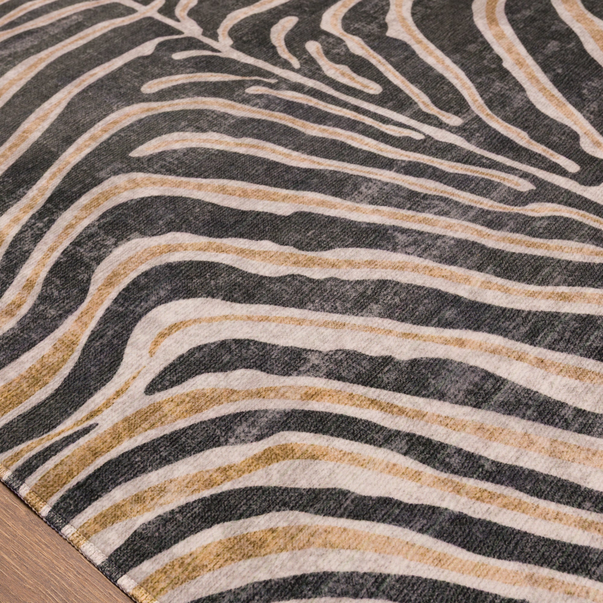 Lira Konstnärlig matta Zebra