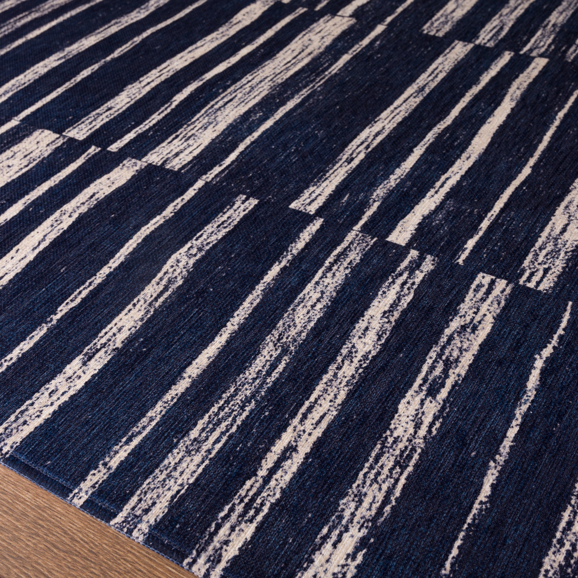 Remi Alfombra Moderna a Rayas