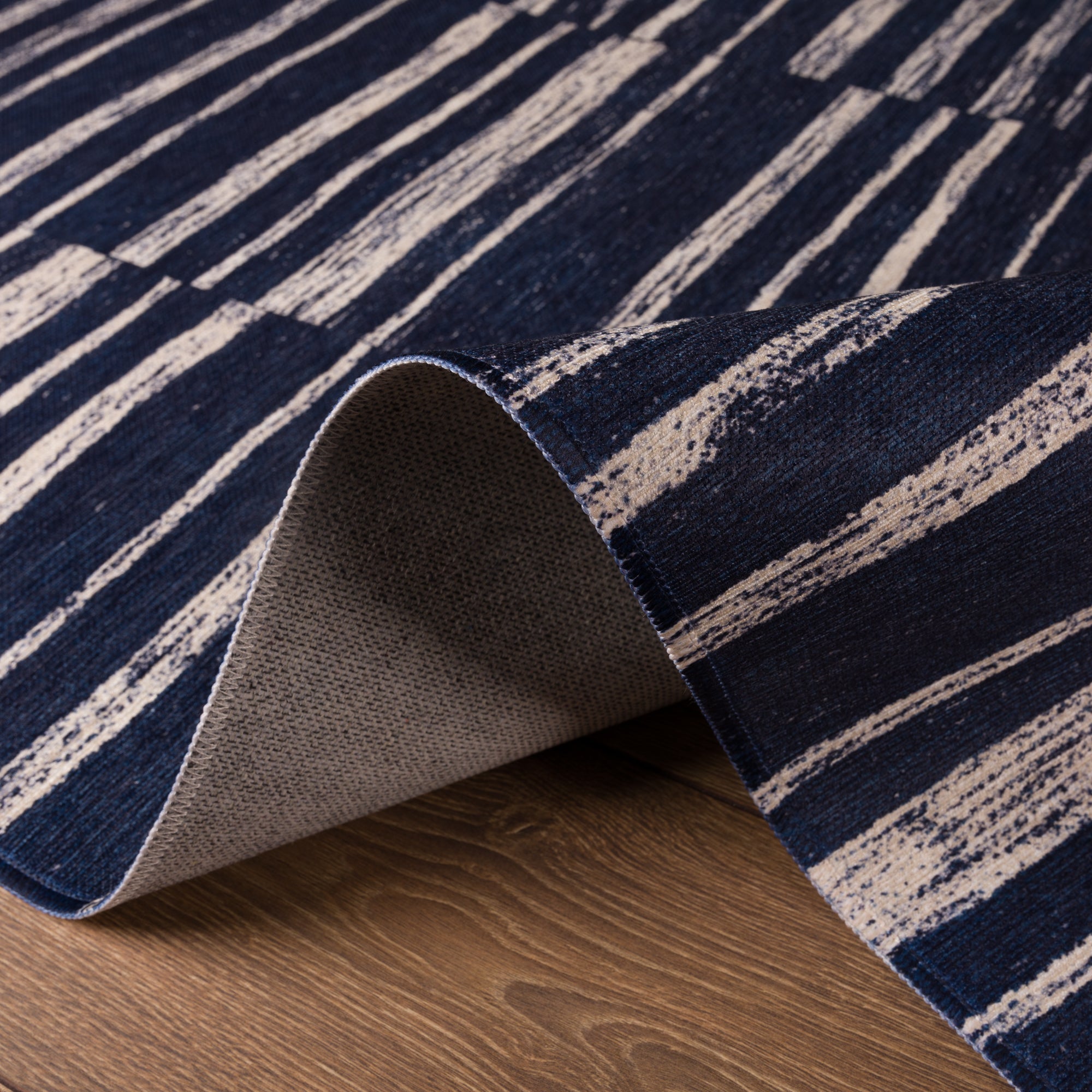 Remi Alfombra Moderna a Rayas