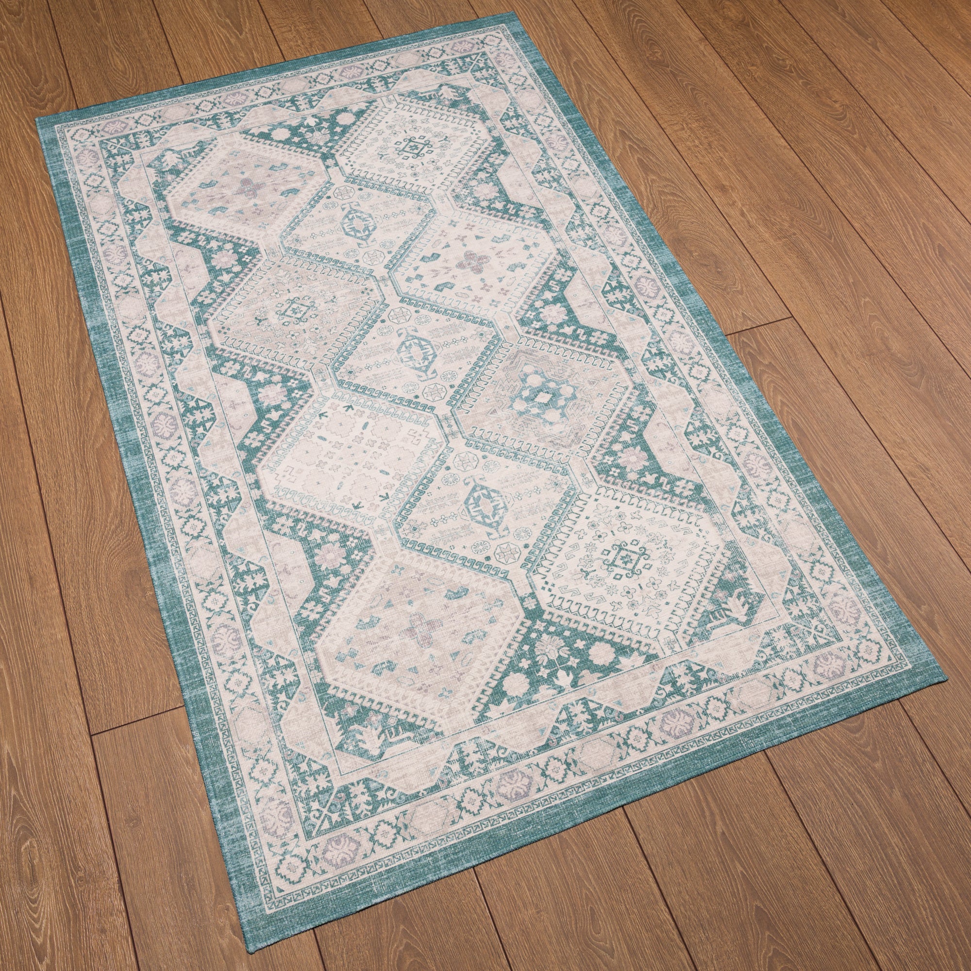 Everly Geometric Medallion Rug