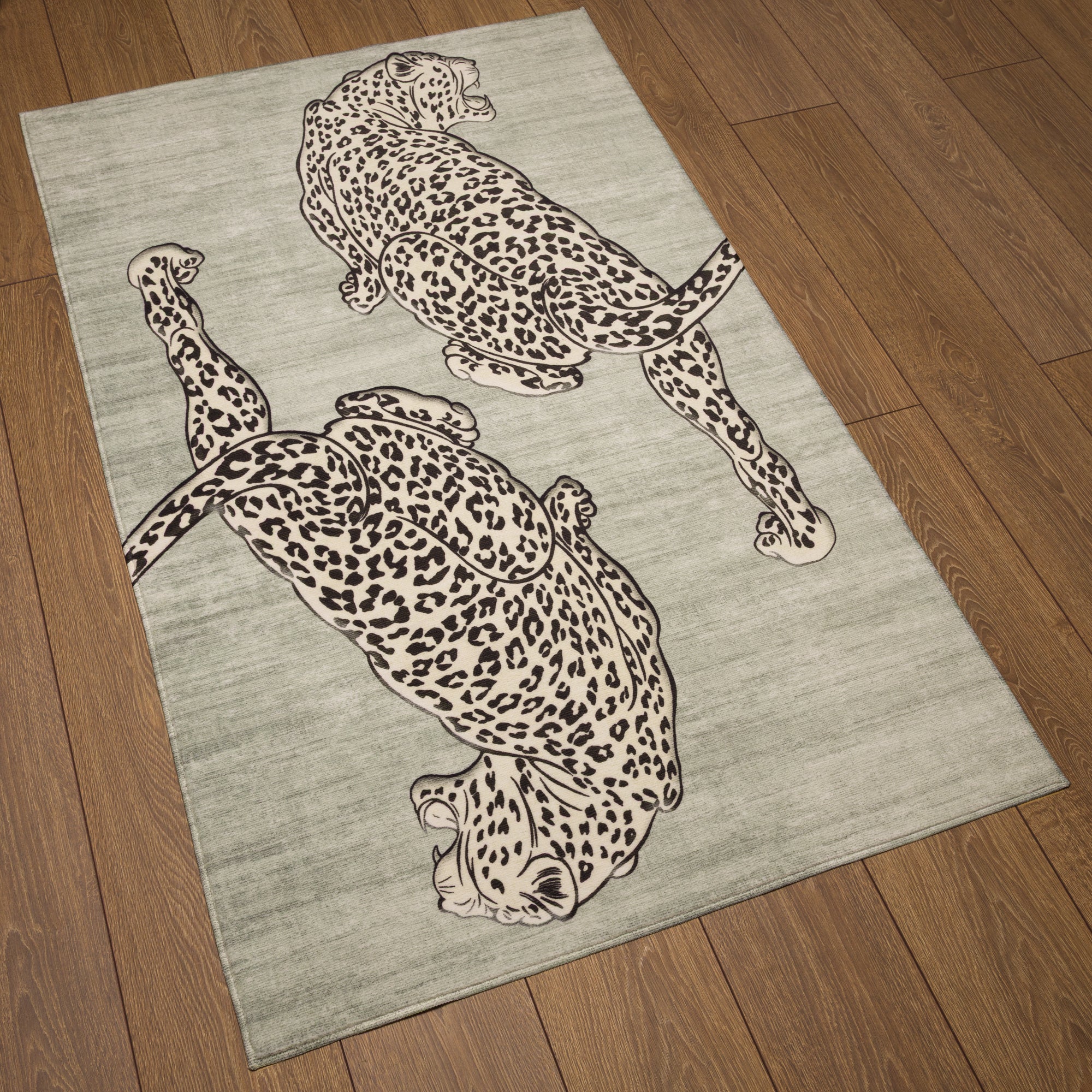 Cyrus Bold Leopard Print Rug