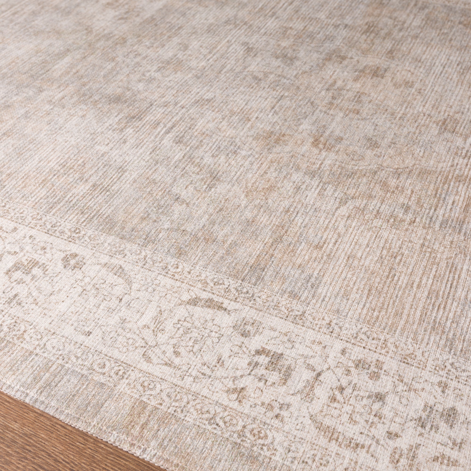 Aria Tapete floral vintage desgastado