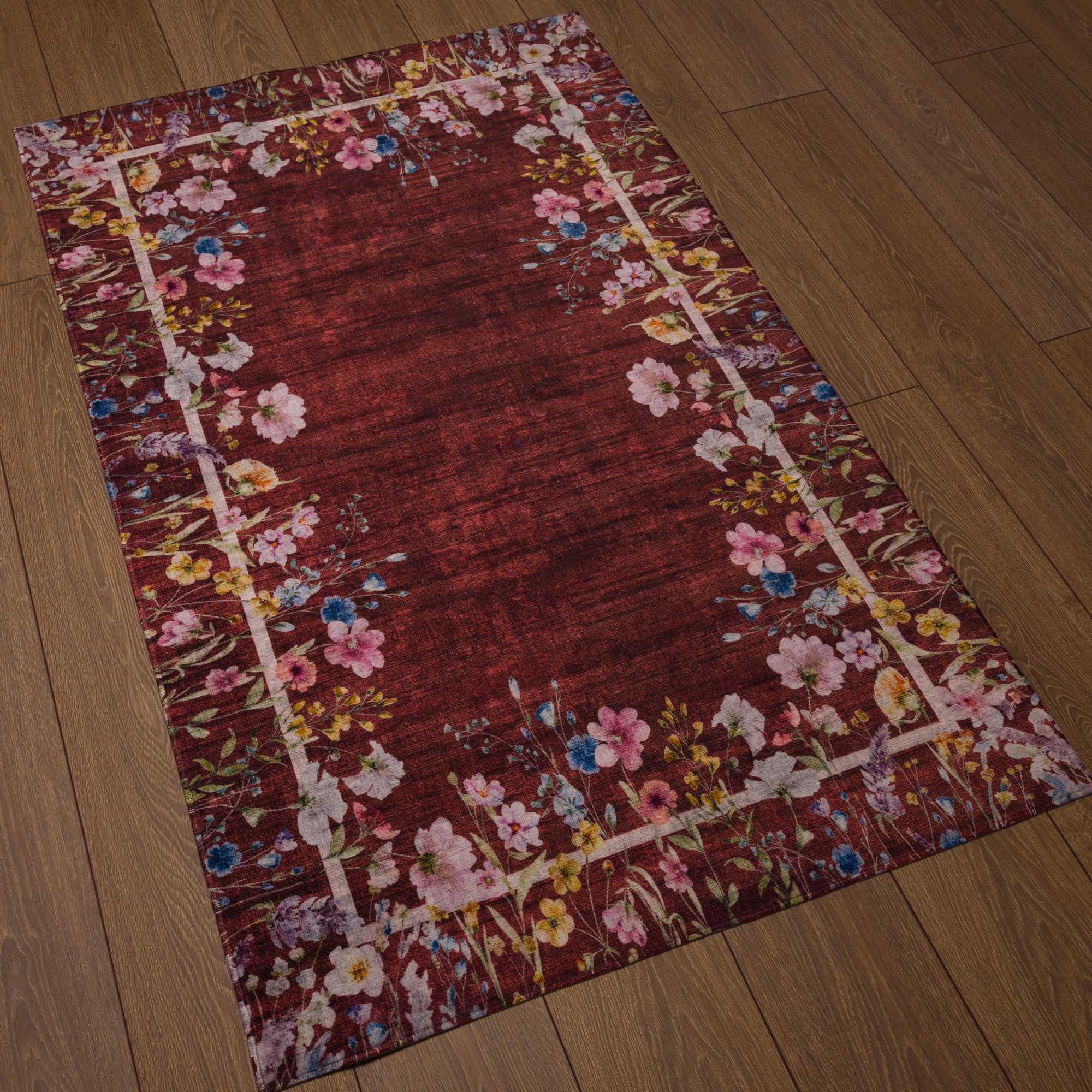 Anna Botanisk matta med ram