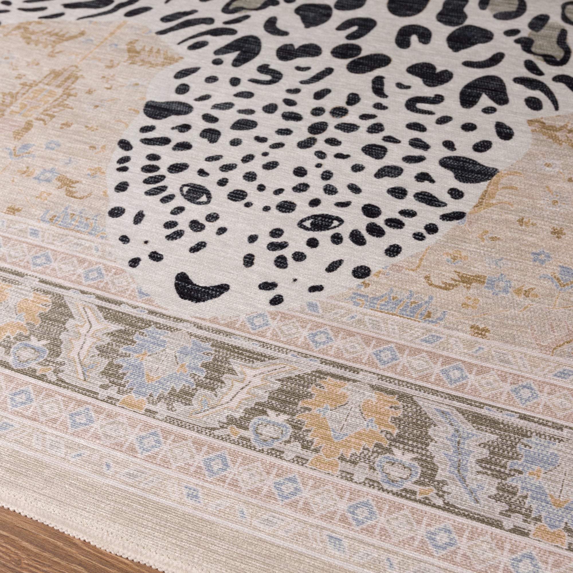 Zev Leopard Animal Print Rug