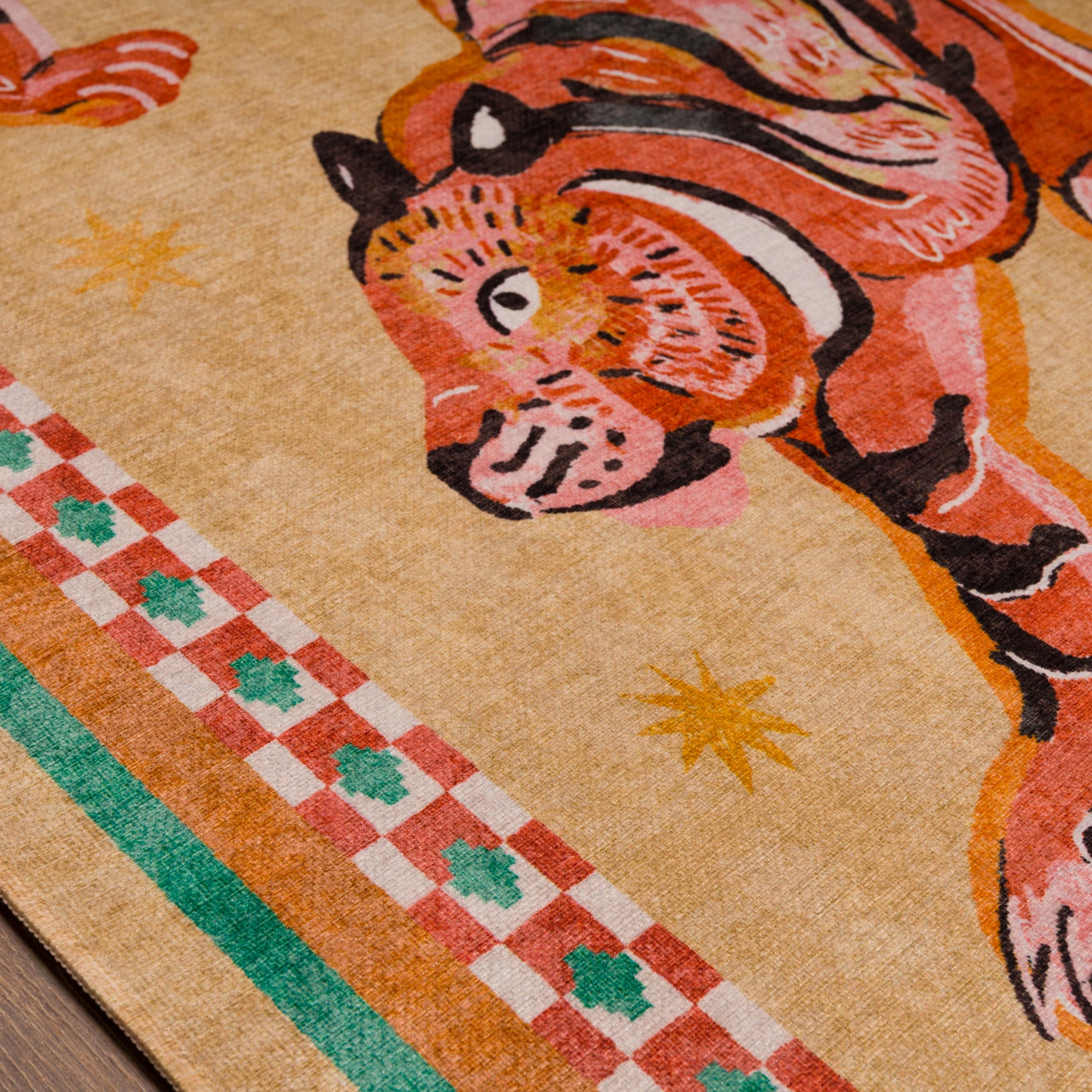 Kairo Celestial Tiger Print Rug