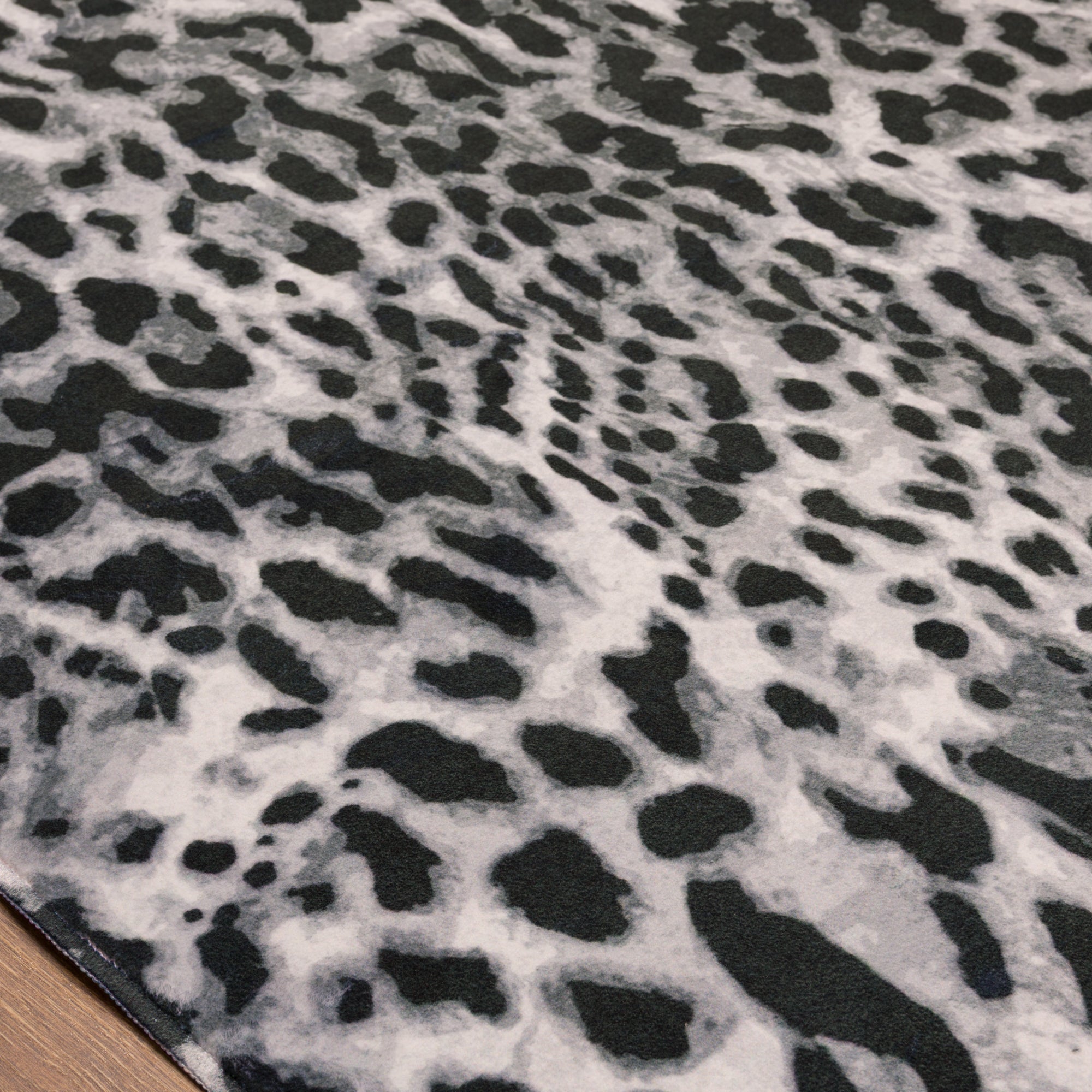 Cassie Tapis moderne à texture animale