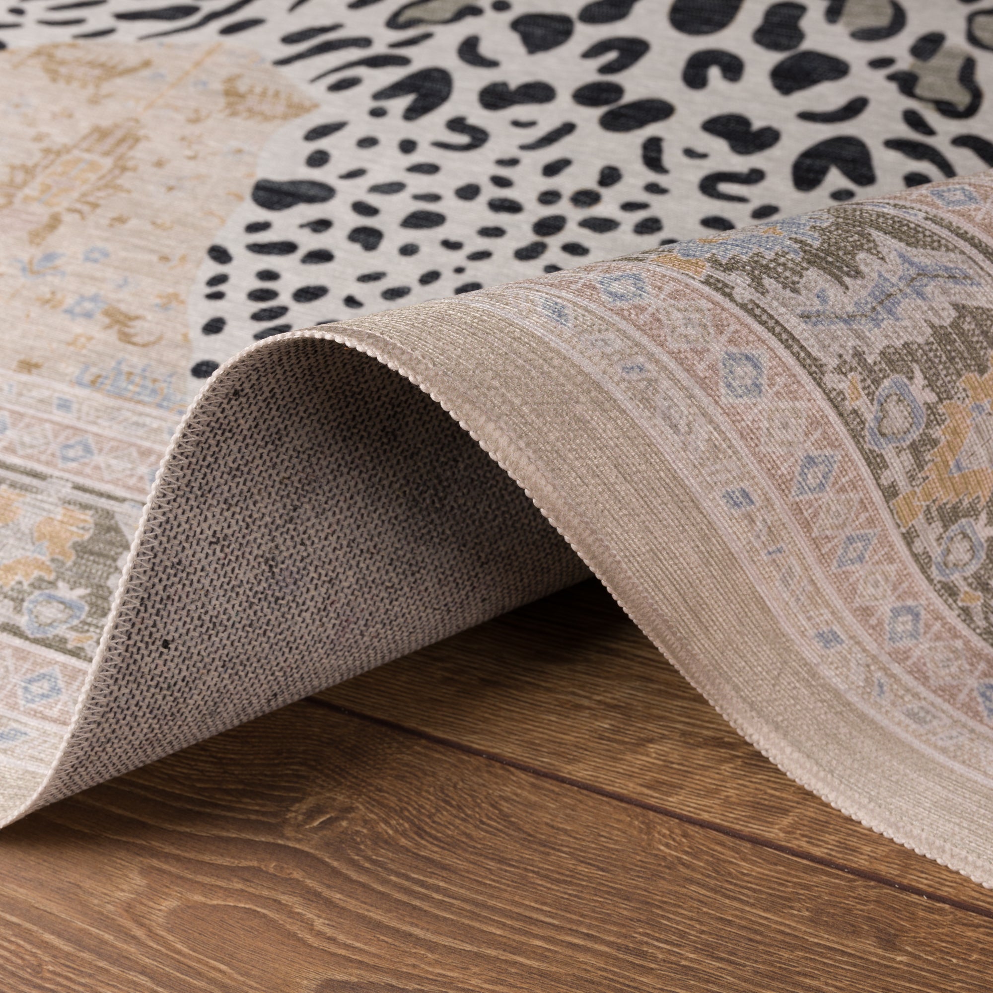 Zev Leopard Animal Print Rug