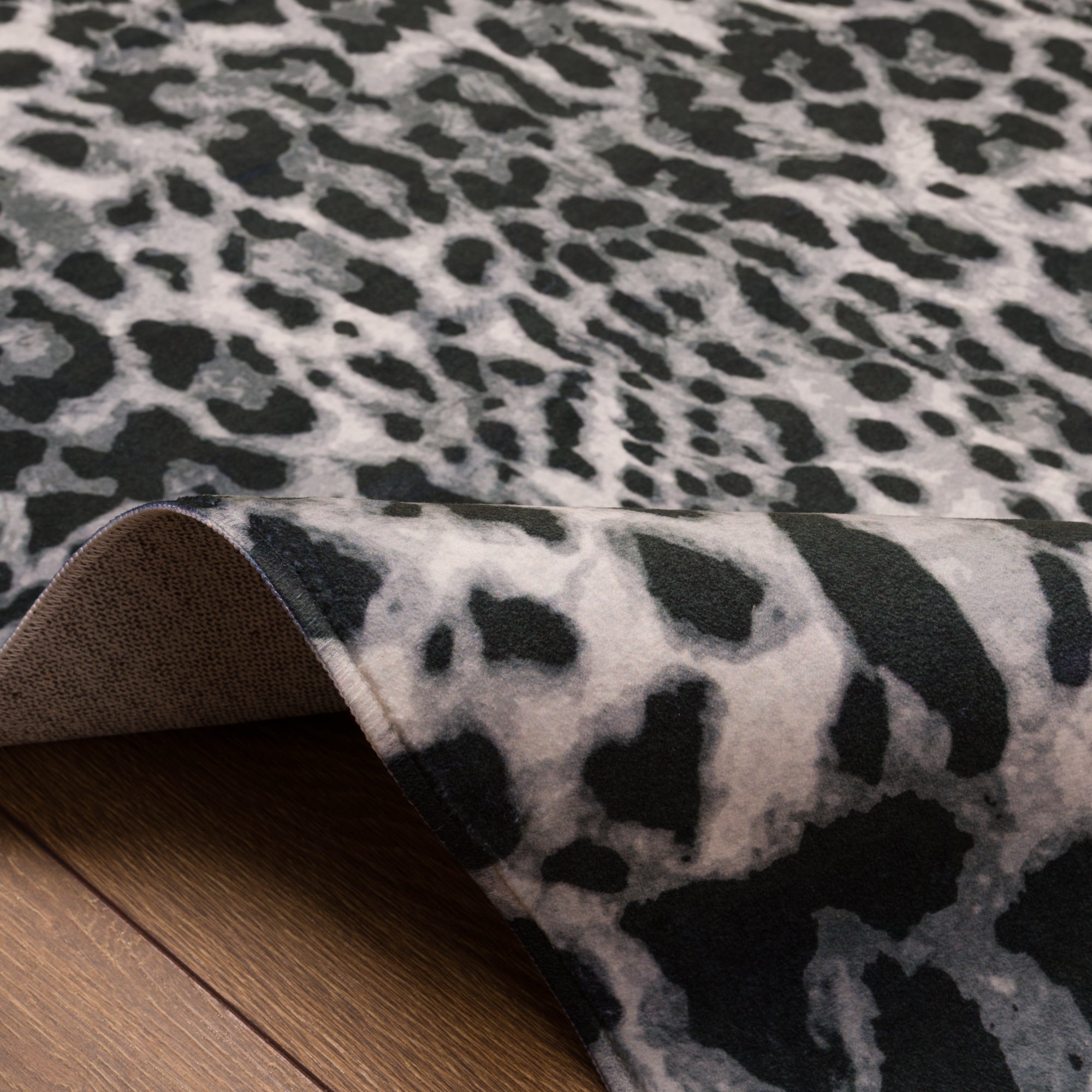 Cassie Tapis moderne à texture animale