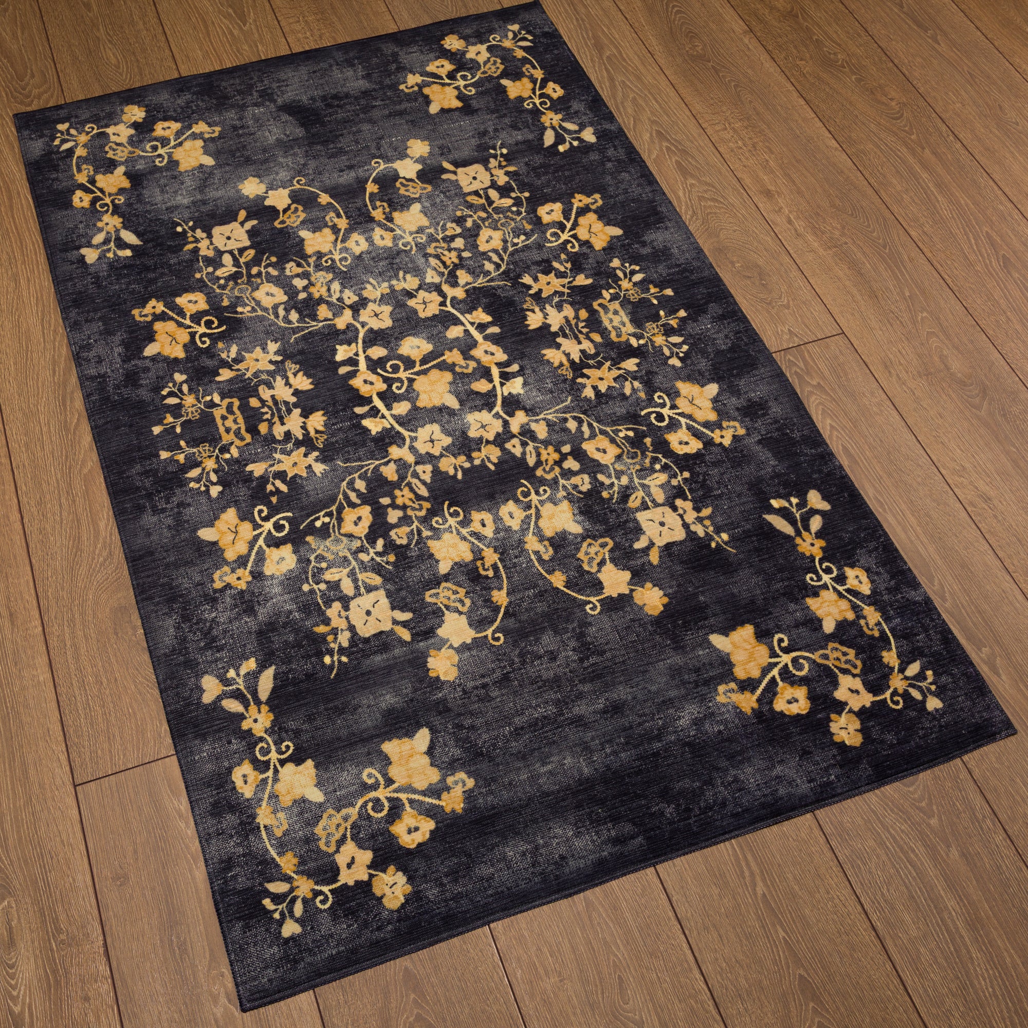 Juliette Tapis À Motifs Floraux