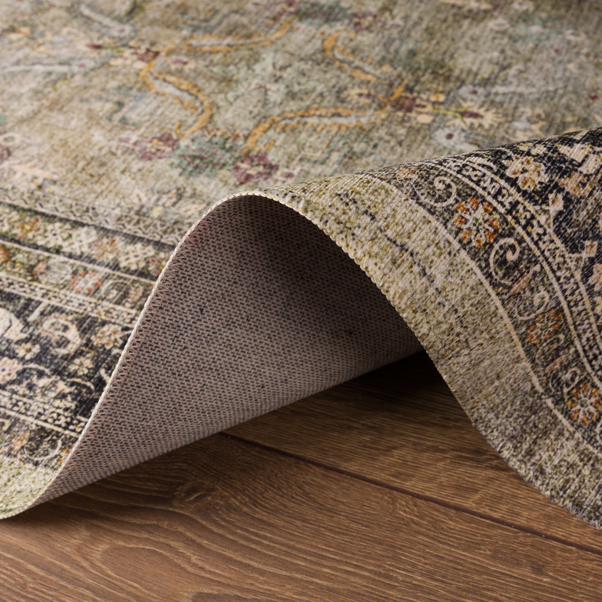 Sabra Distressed Ornamental Rug