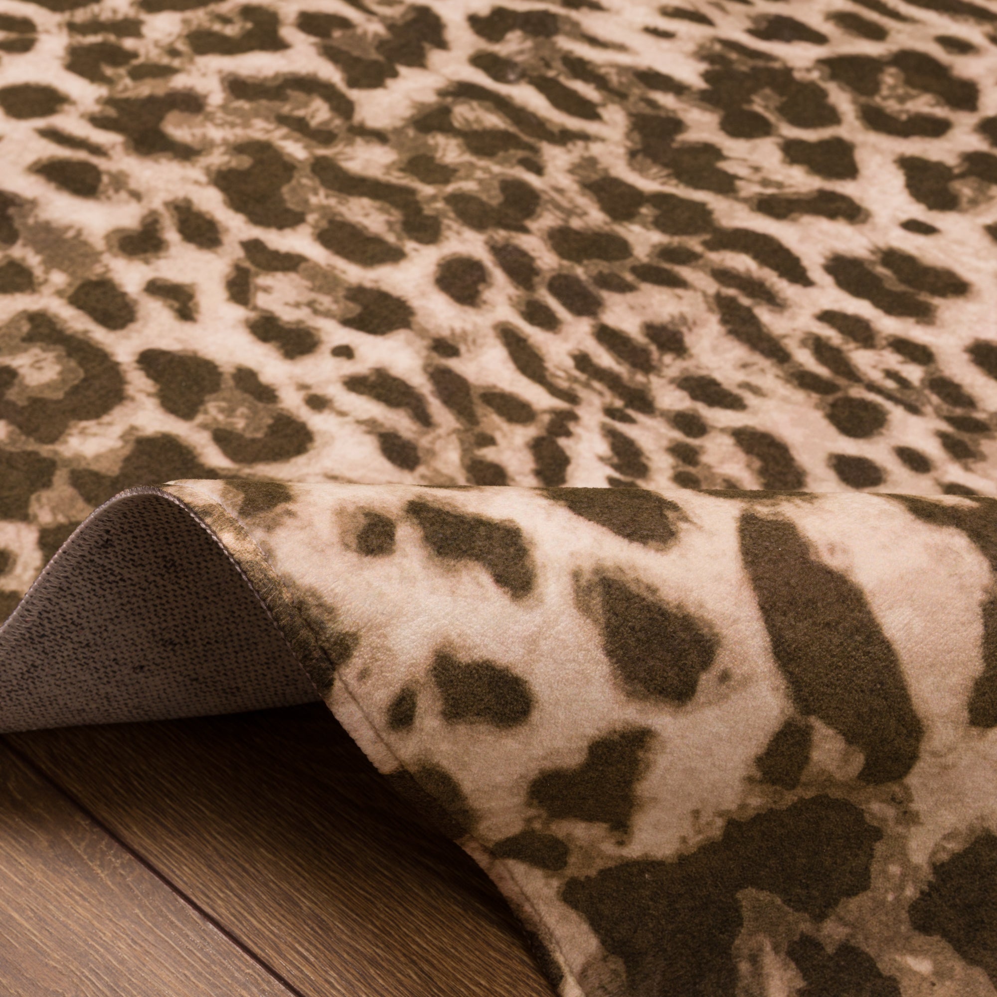 Cassie Tapis moderne à texture animale