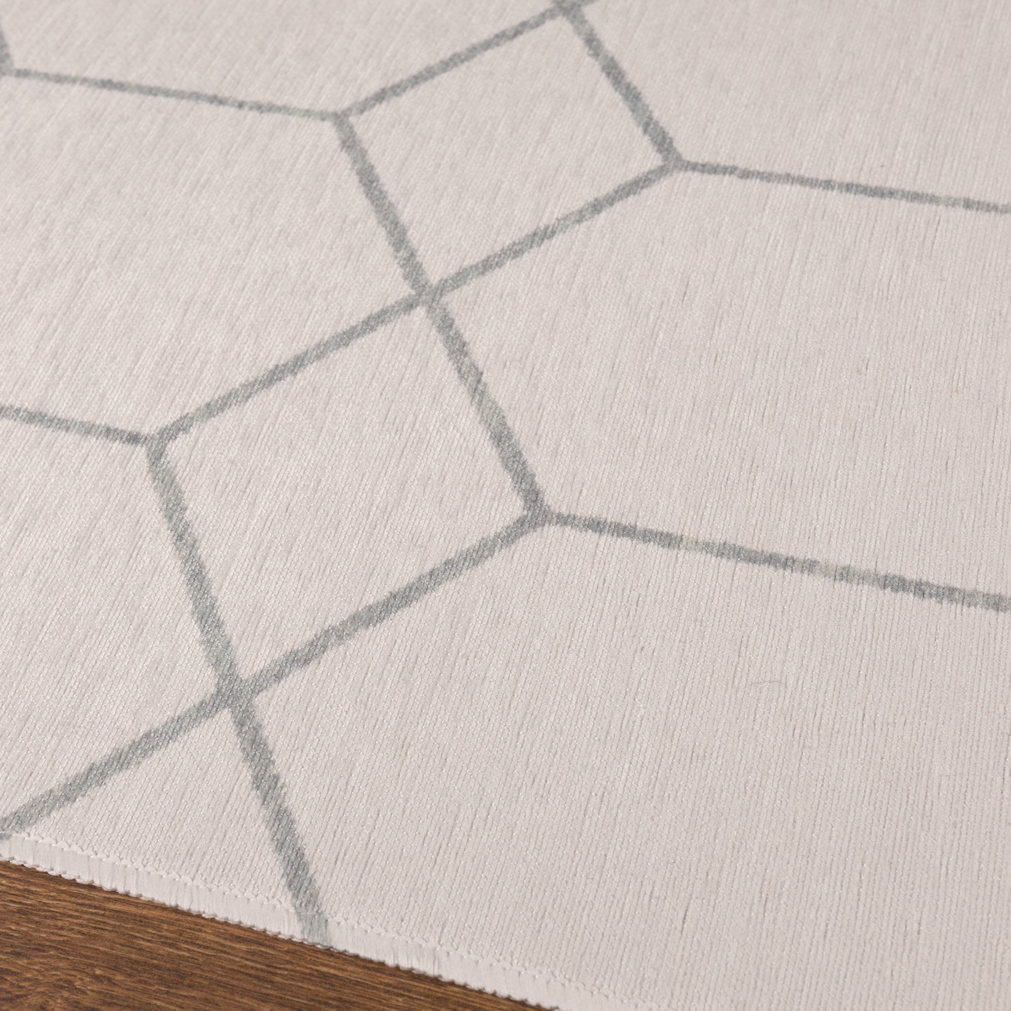 Easton Hexagonal Pattern Rug