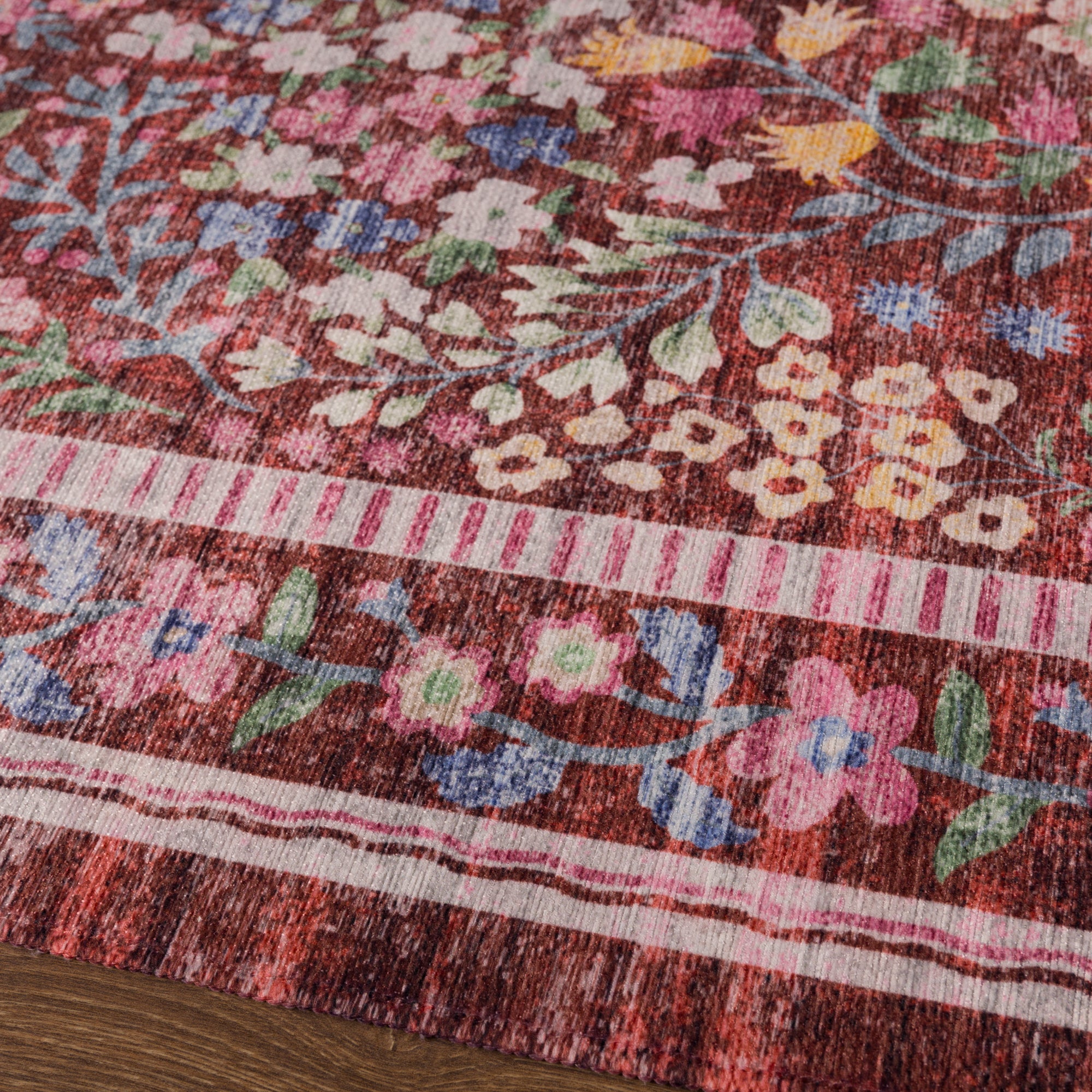 Chloe Elegant Floral Rug